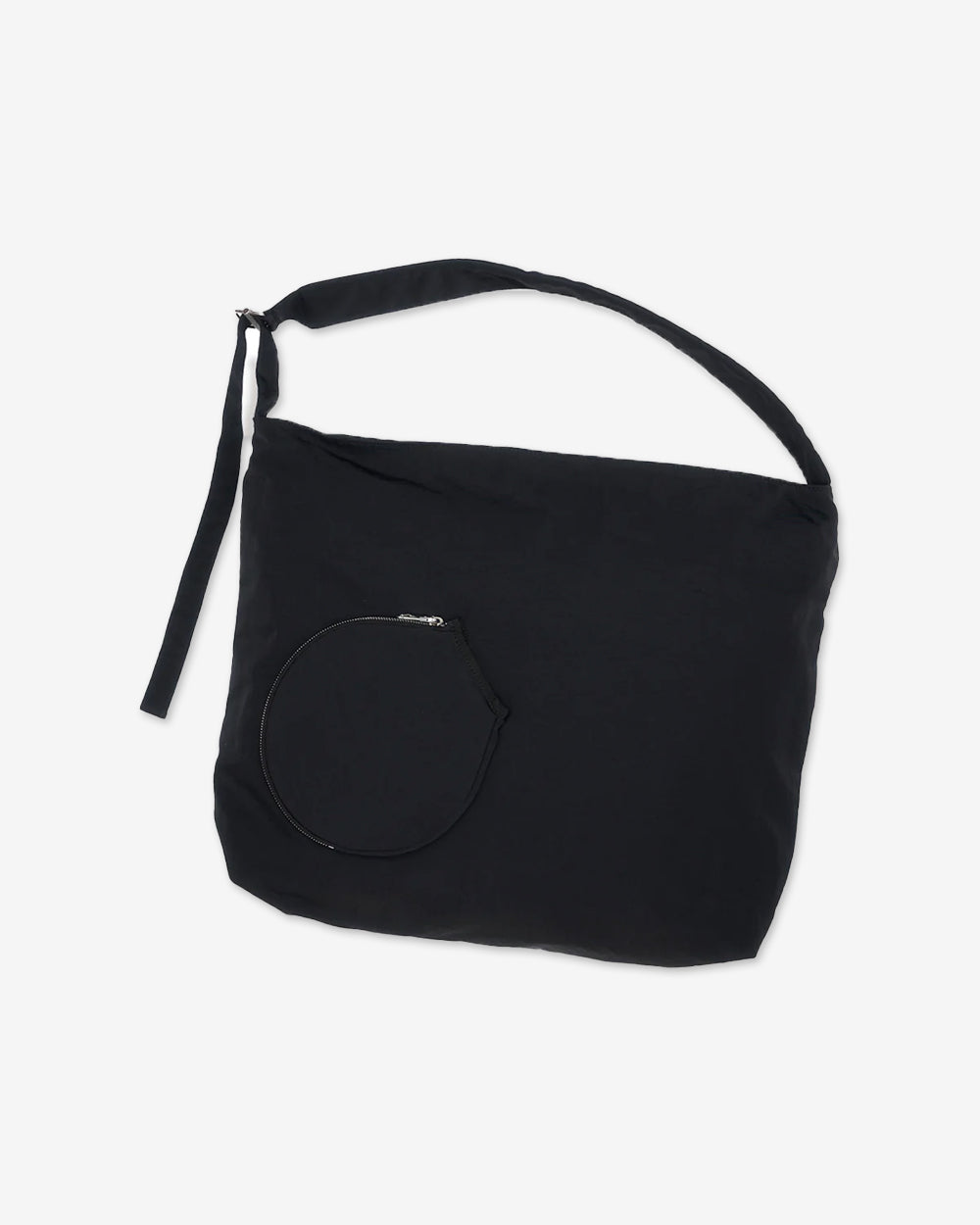 HIDAKA / PingPong Messenger Bag Black Road Sign