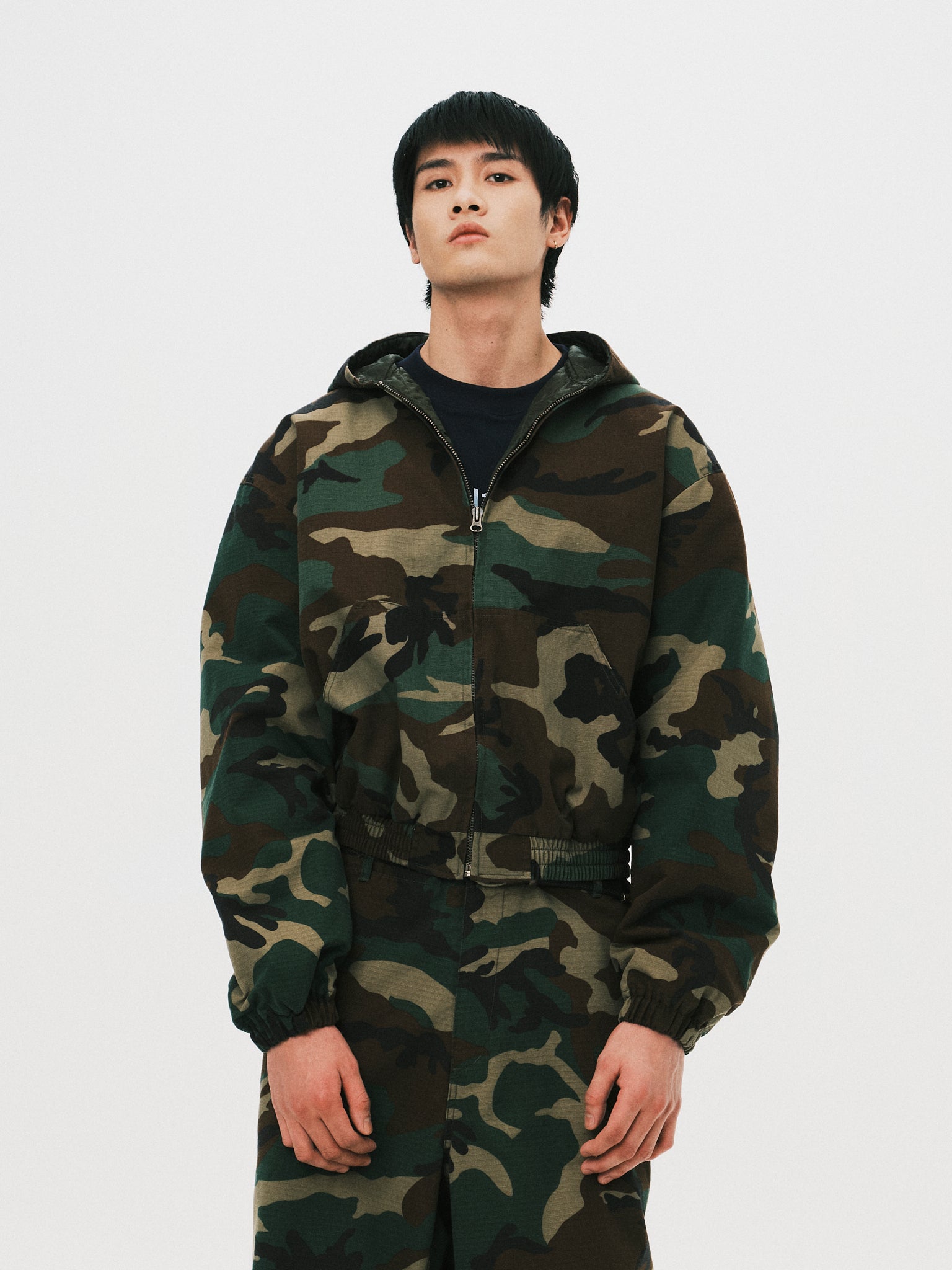 NUL1.ORG / Woodland Camo 3M Thinsulate Active Jacket - Road Sign