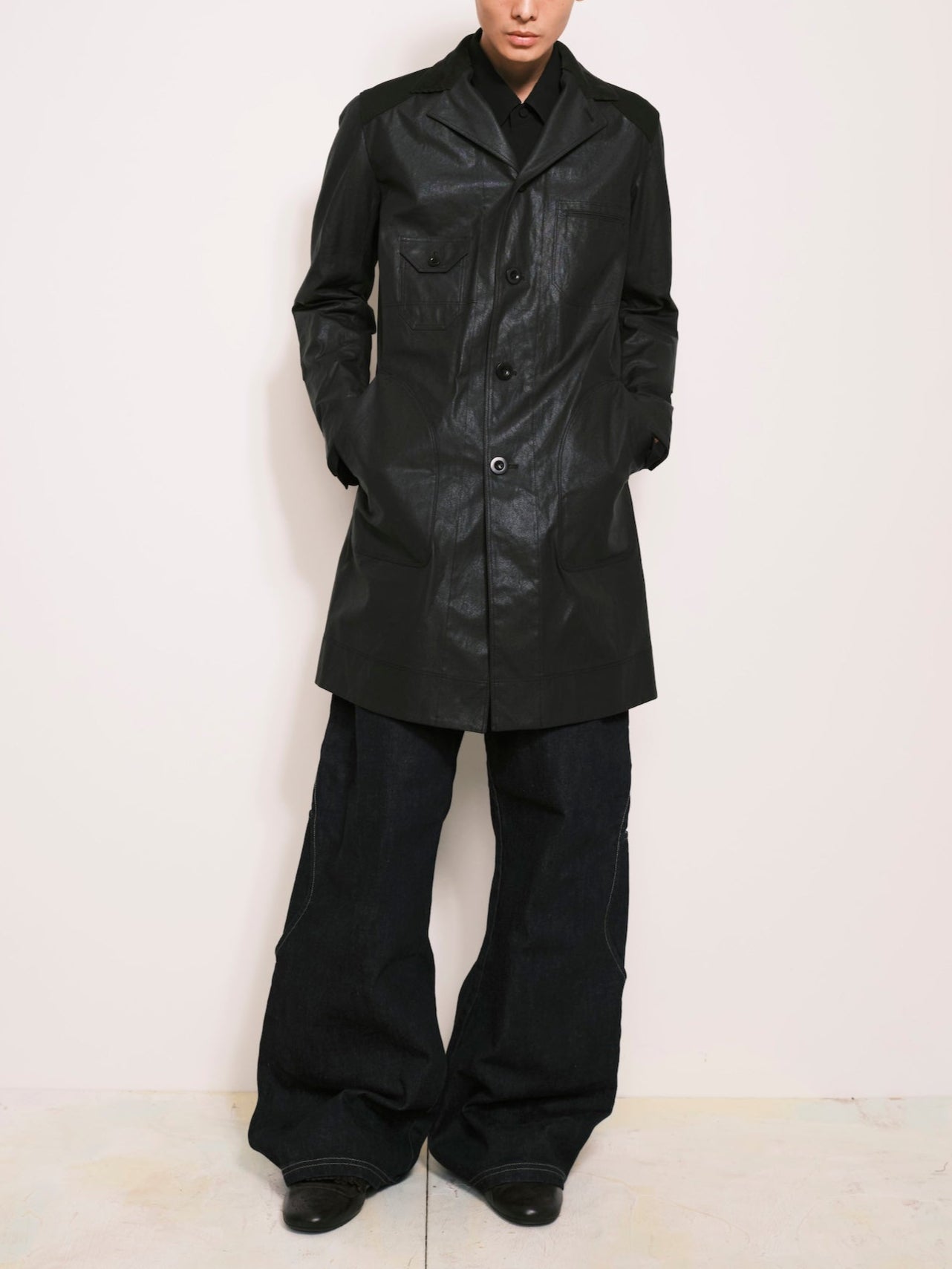 JUNYA WATANABE / Coated Cotton Coat - Road Sign