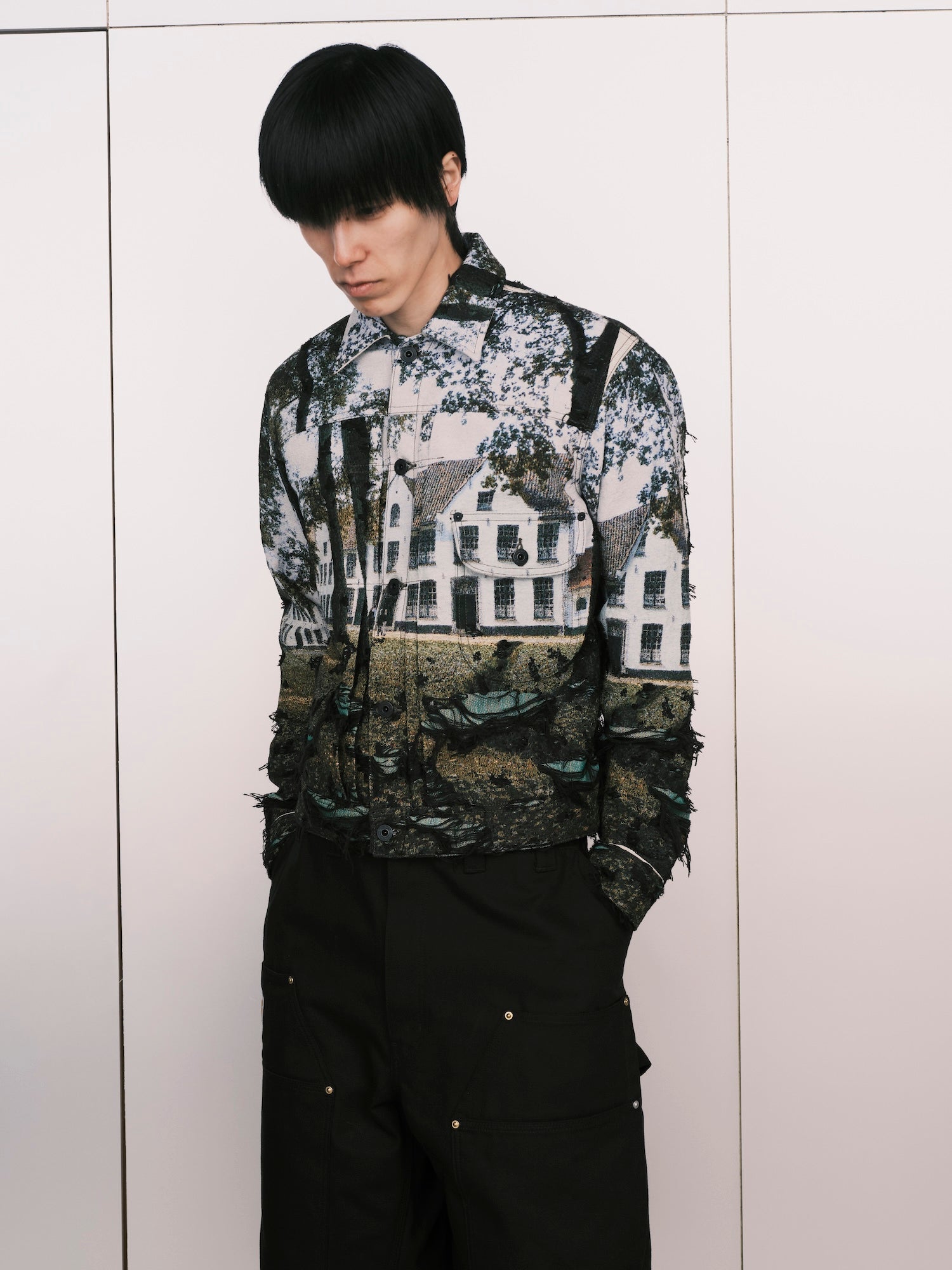 JUNYA WATANABE / Gobelin Weave Jacket - Road Sign