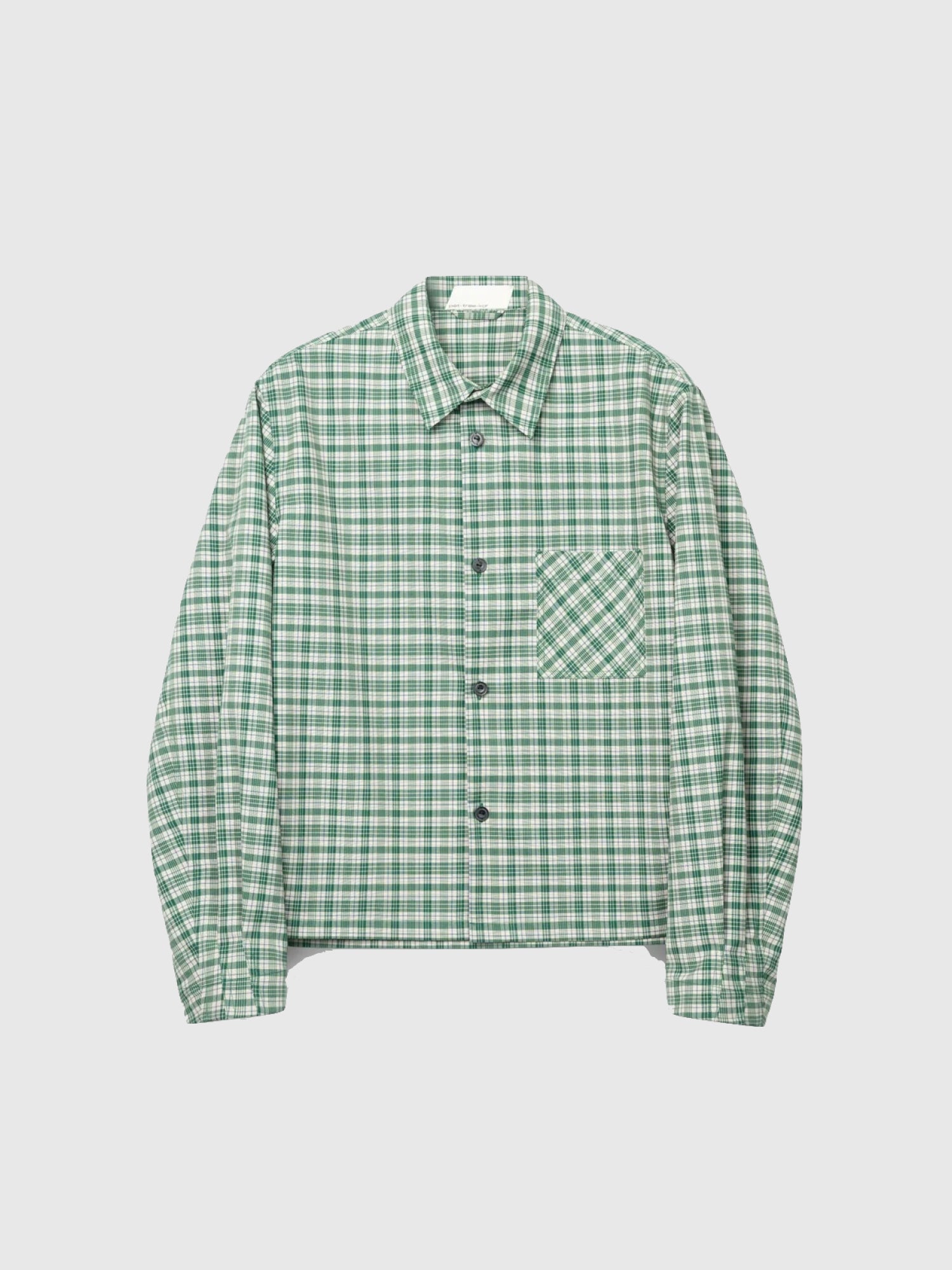 pet-tree-kor / ELECTRA SHIRT GREEN CHECK - Road Sign