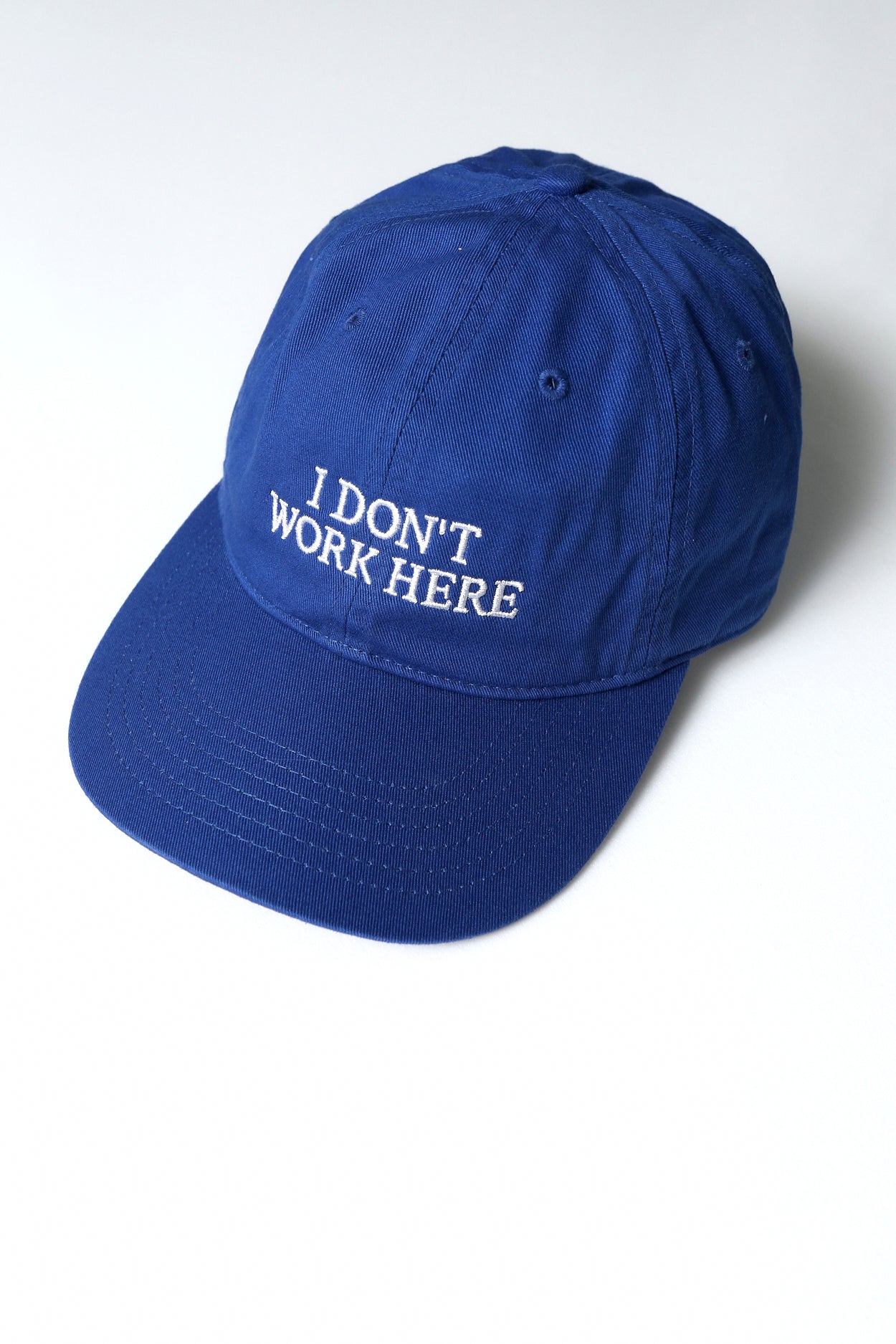 SORRY I DON'T WORK HERE HAT (Blue)