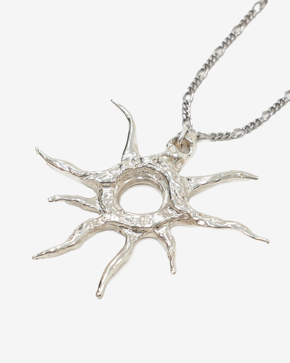 Sun Energy Necklace Silver
