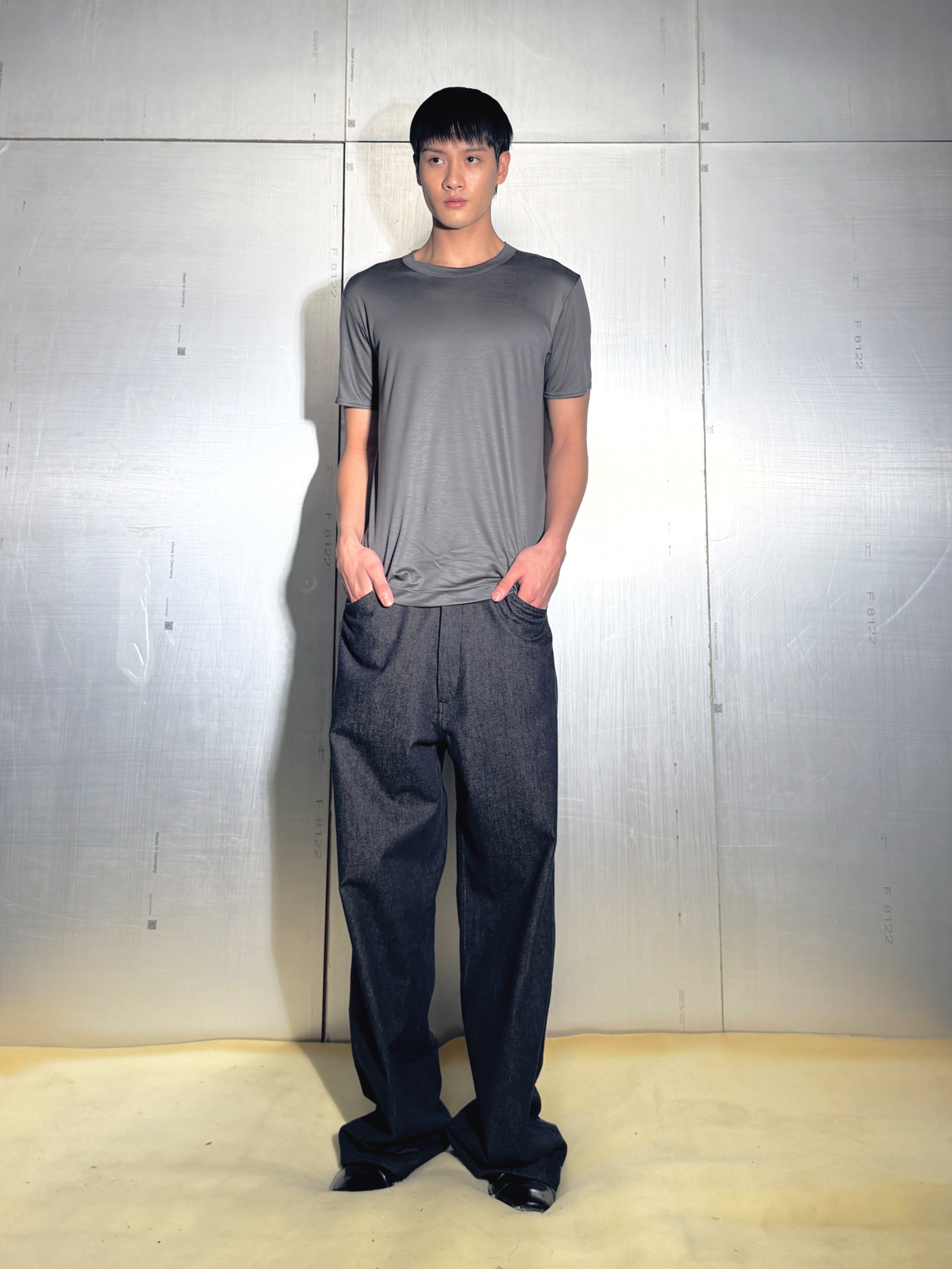 Omar Afridi / H/S Tee Grey - Road Sign