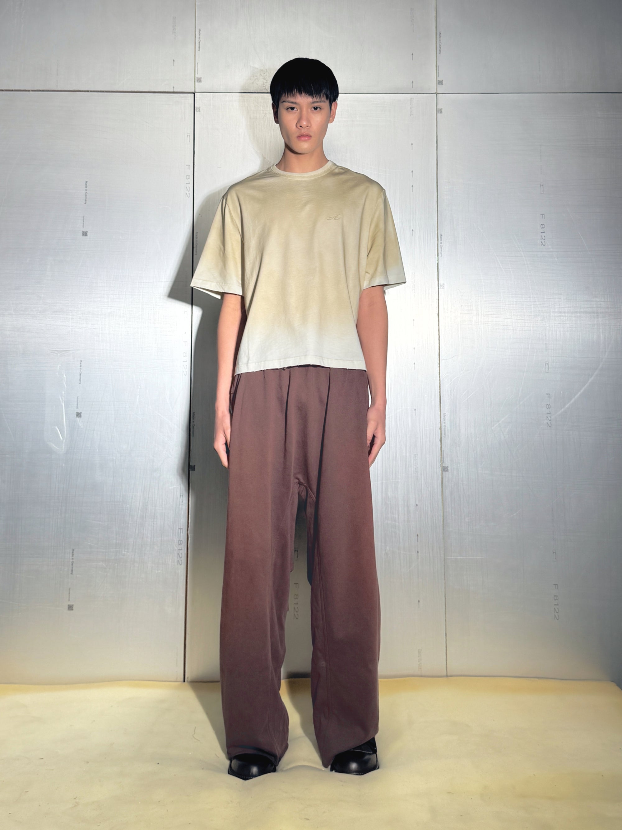 "A" Washed Cropped SS Tee