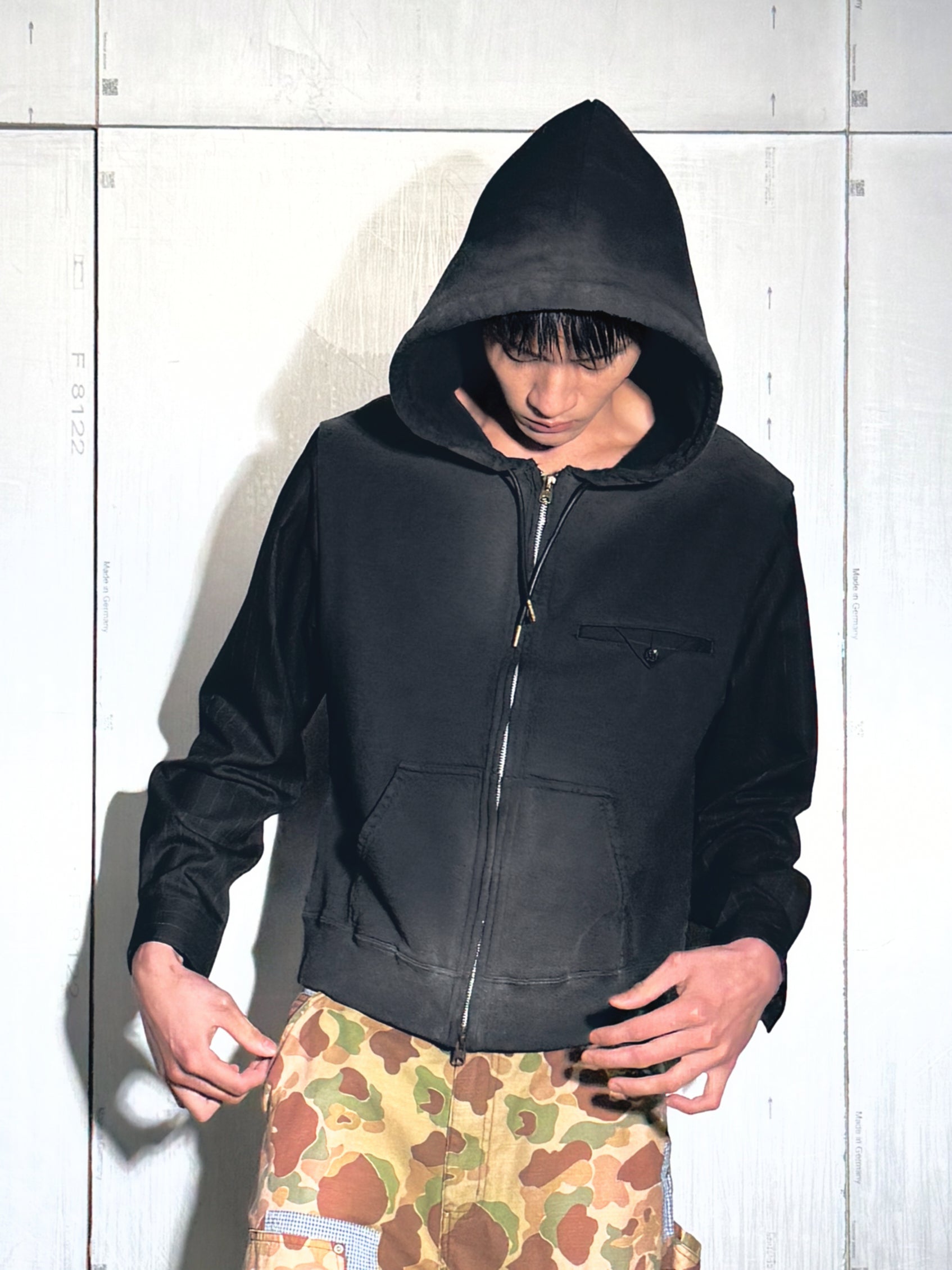 Combination Zip Hoodie