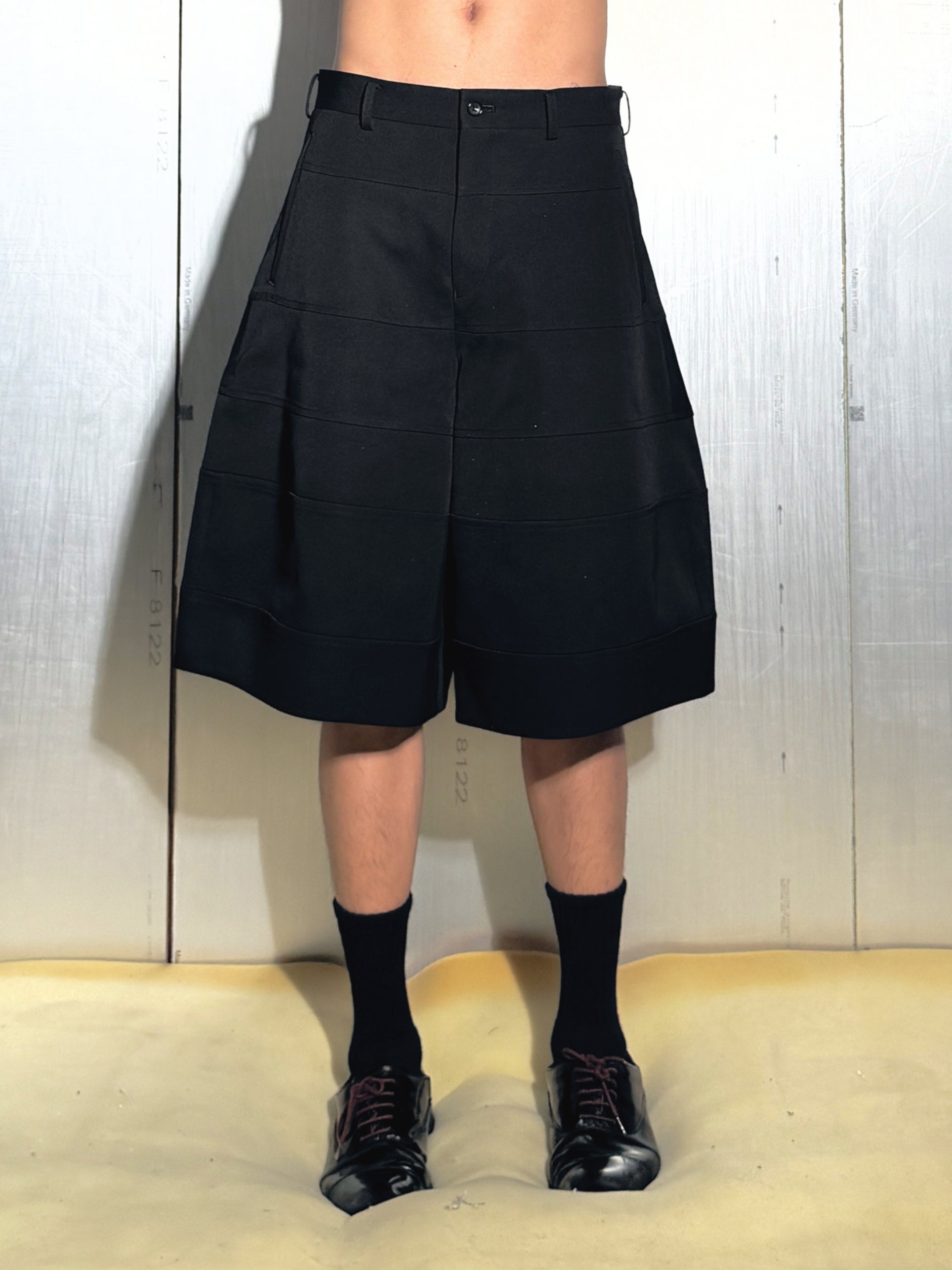Panelled shorts
