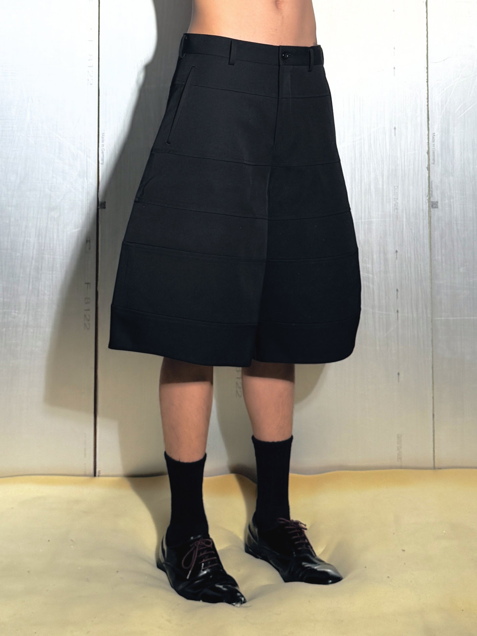 Panelled shorts