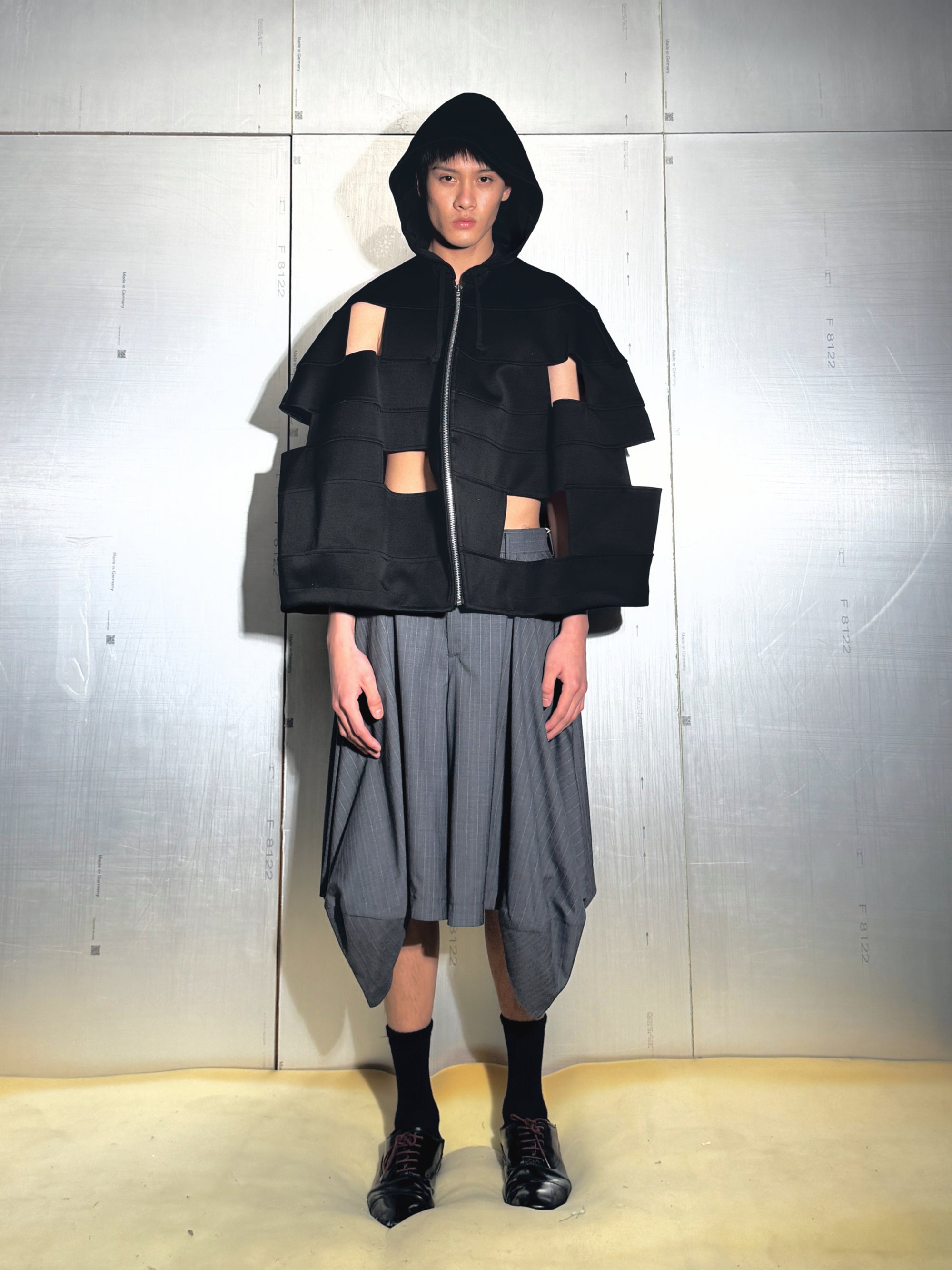 Panelled Parka