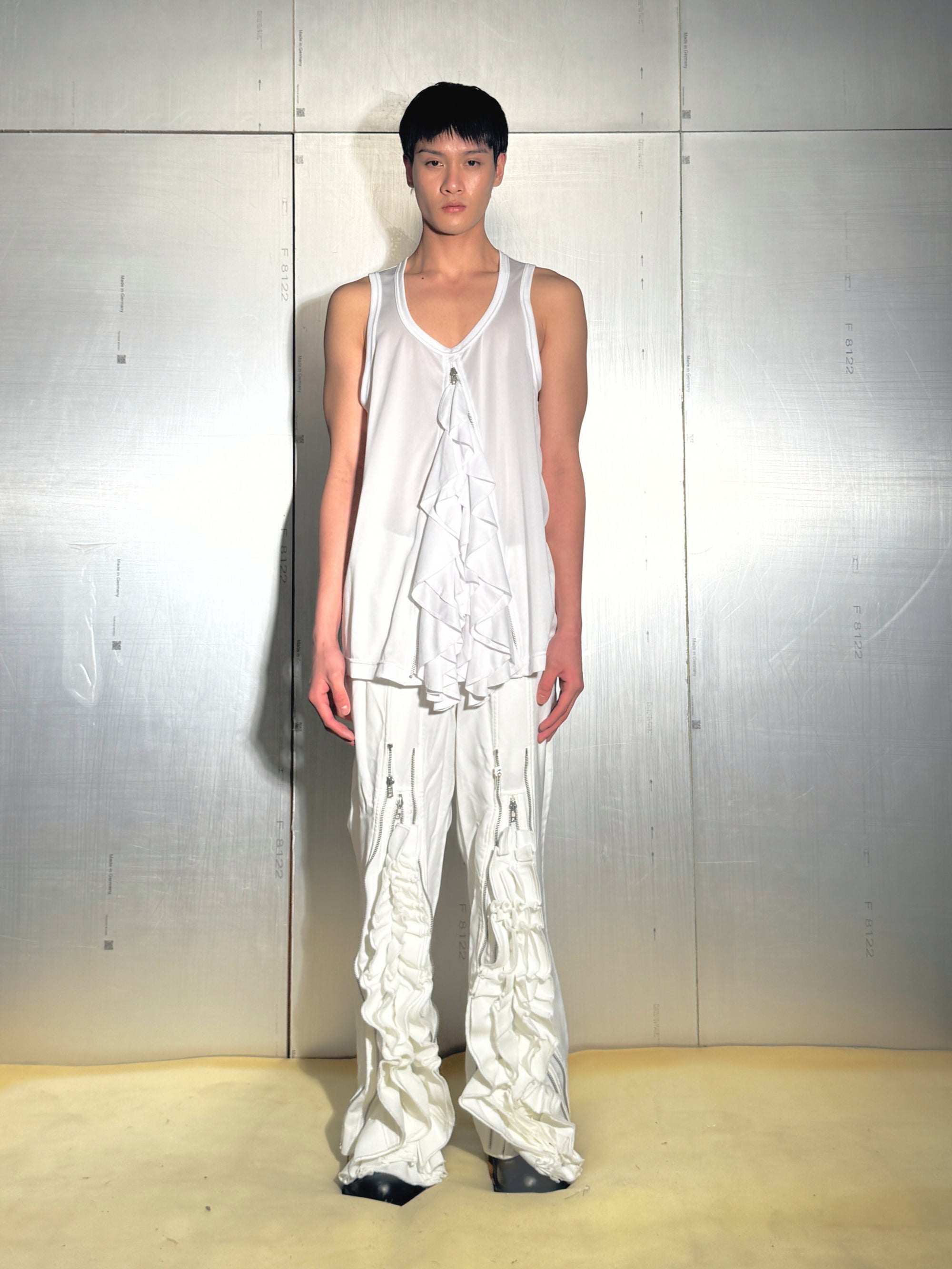 Ruffled Tank Top