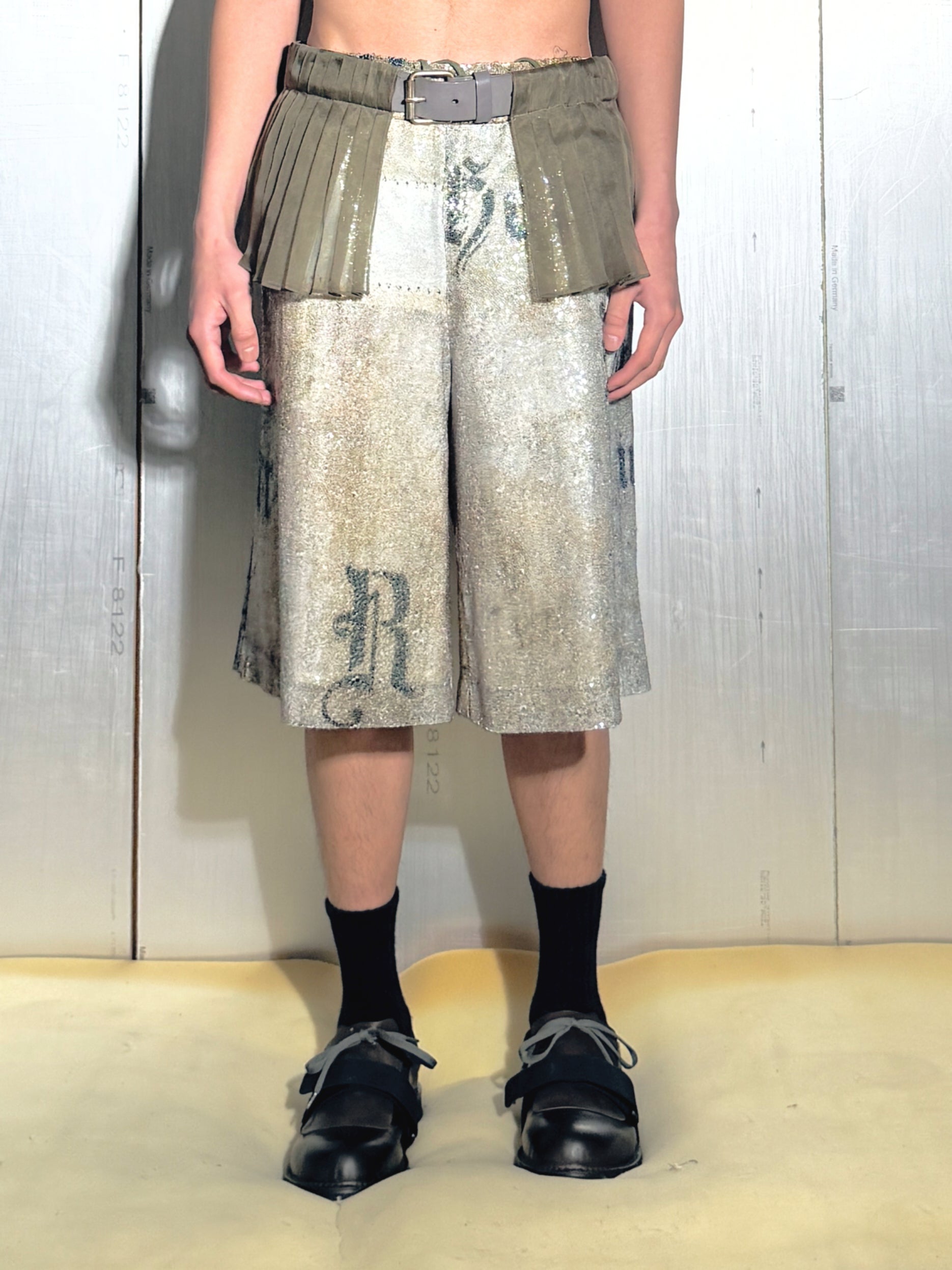 Pleated Belt
