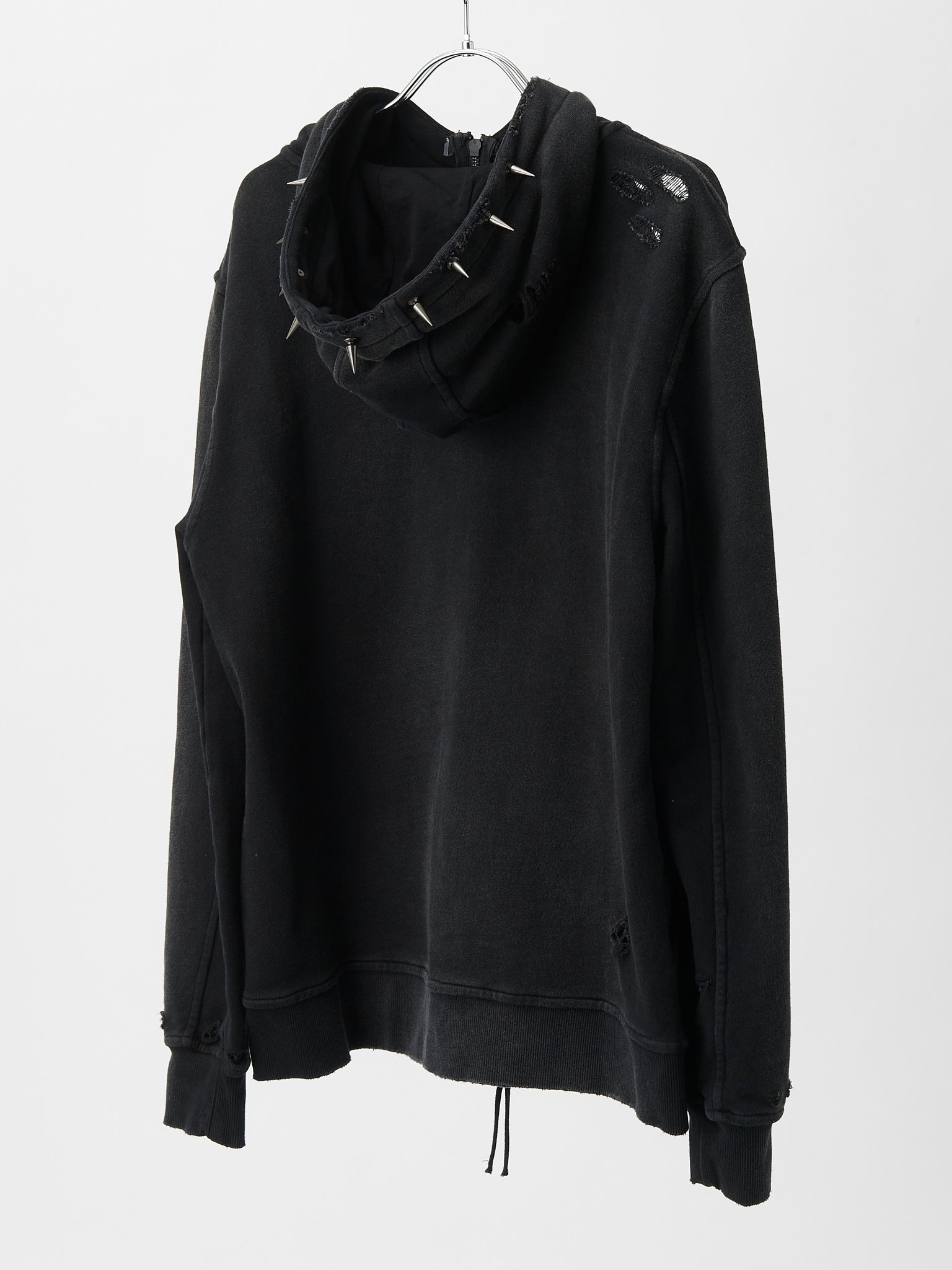 Hollow Hoodie With Spike