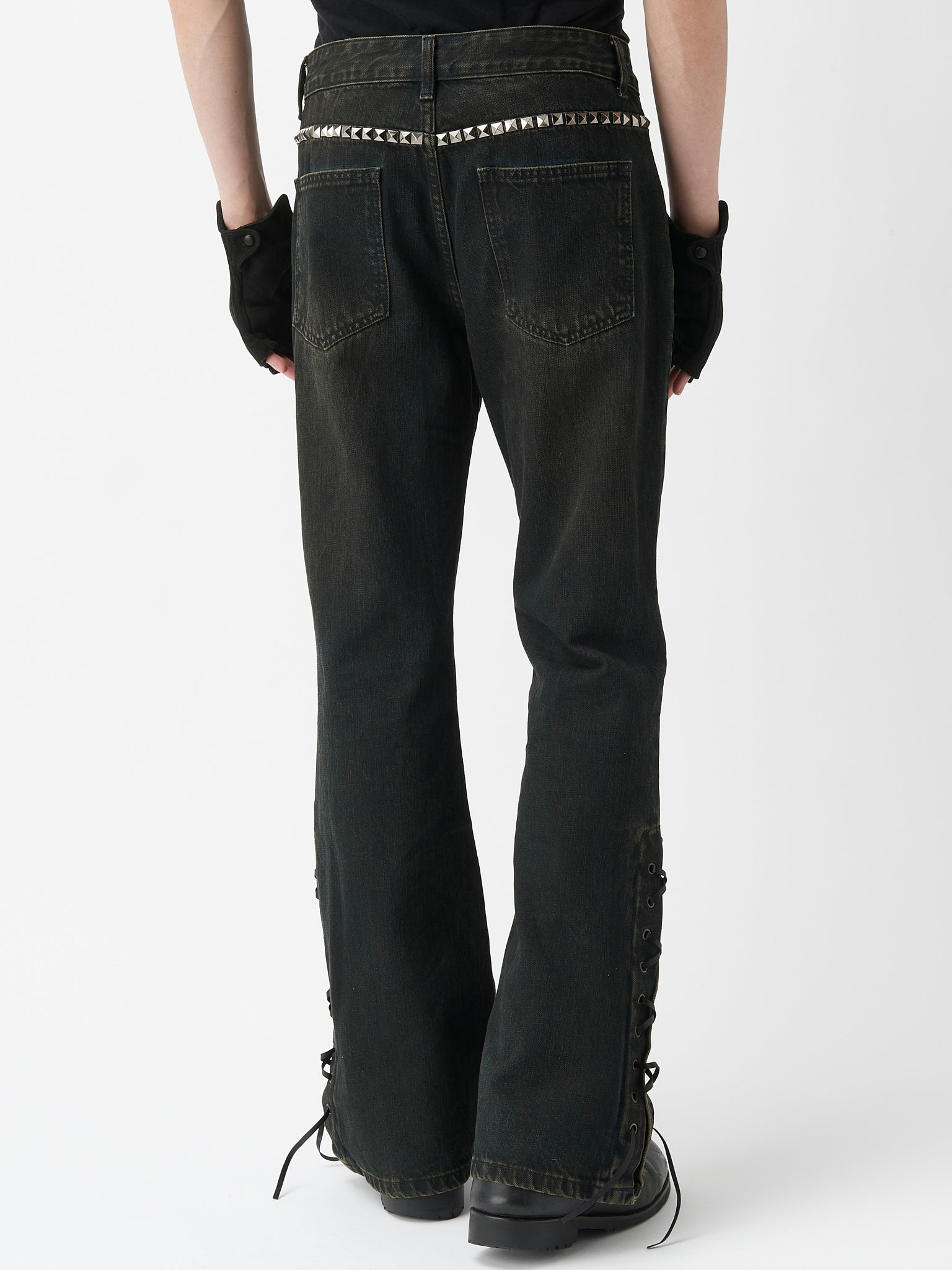 Side Lace Jeans
