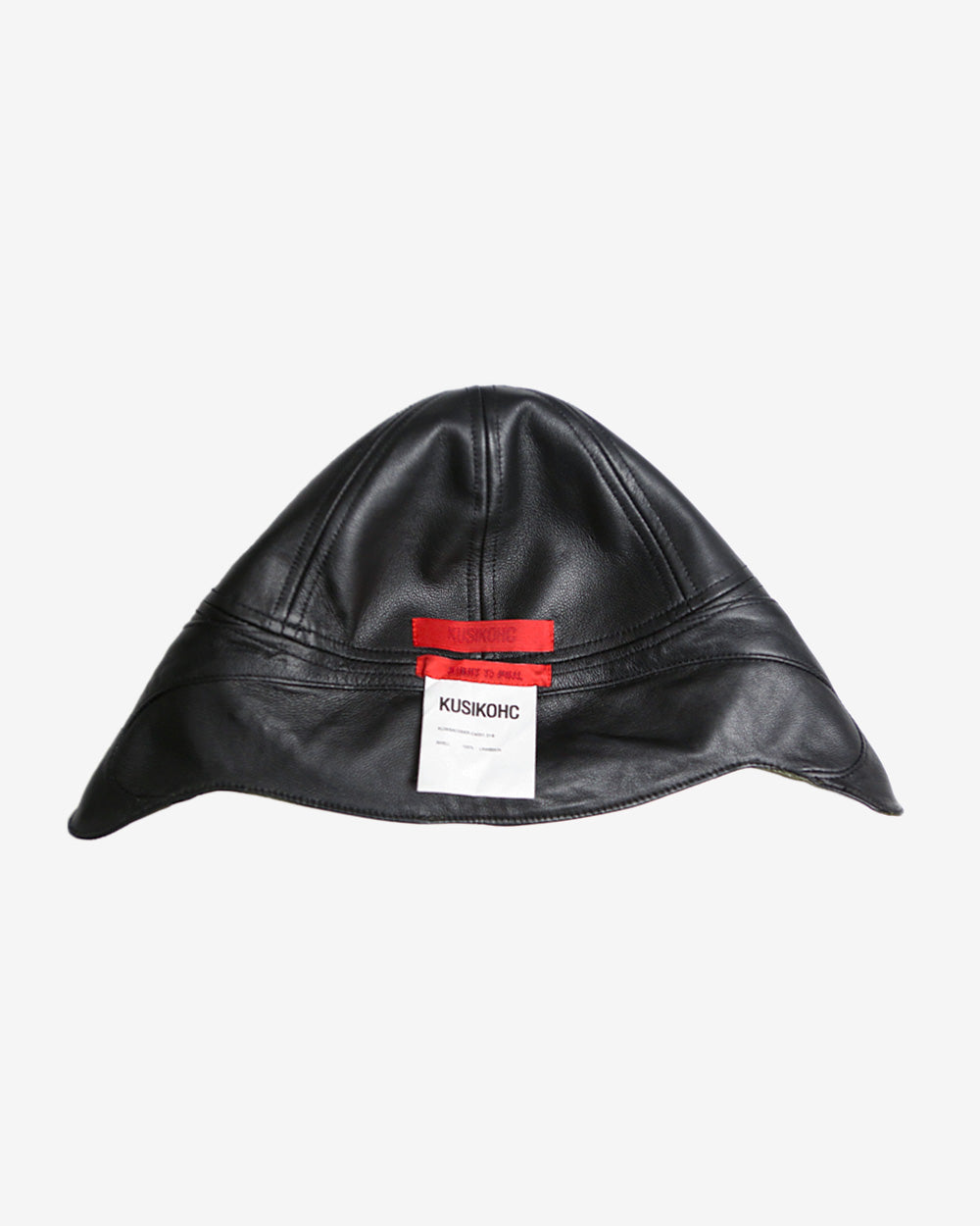 RIGHT TO FAIL REVERSIBLE LEATHER AVIATOR HAT