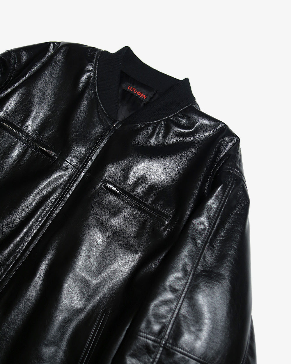 80'S Hong Kong Leather Jacket