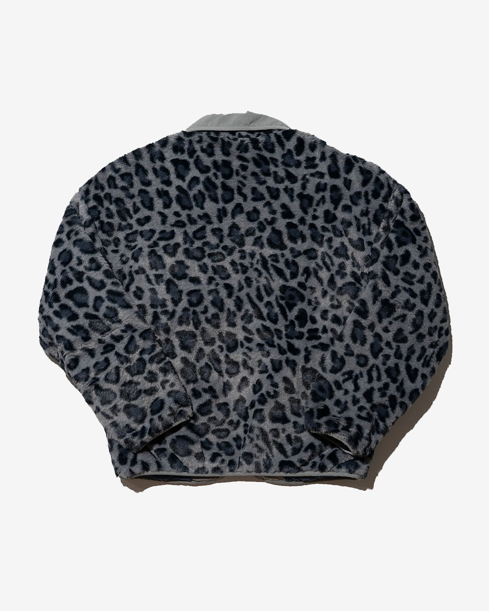 Fluffy Leopard Jacket Ice