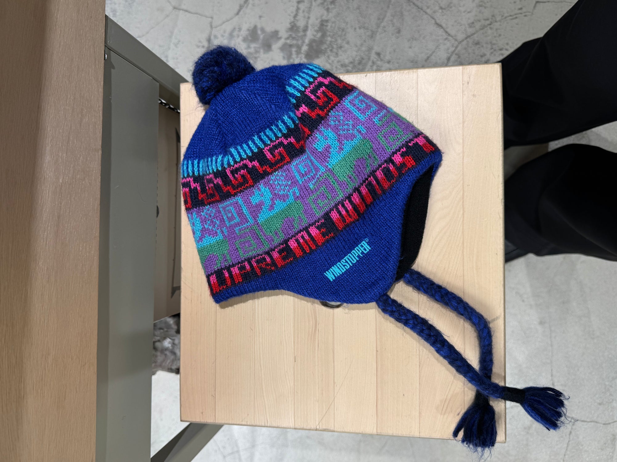 Supreme 20FW Windstopper Chullo Earflap Beanie