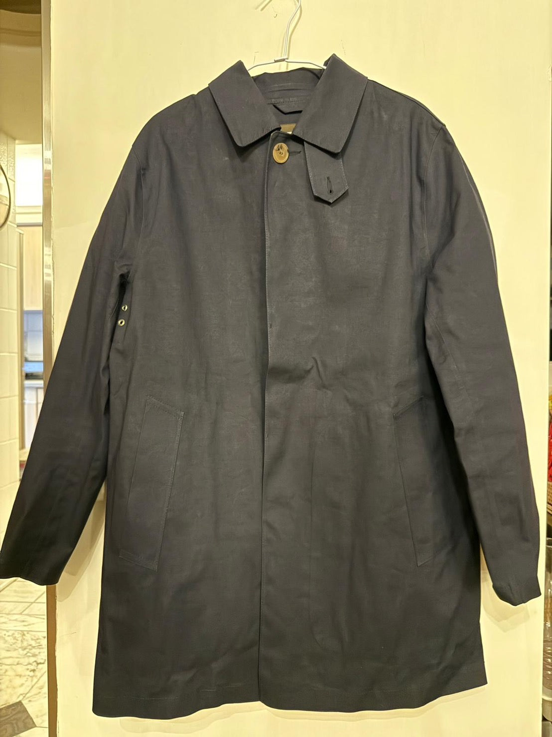 MACKINTOSH Mac Coat NAVY