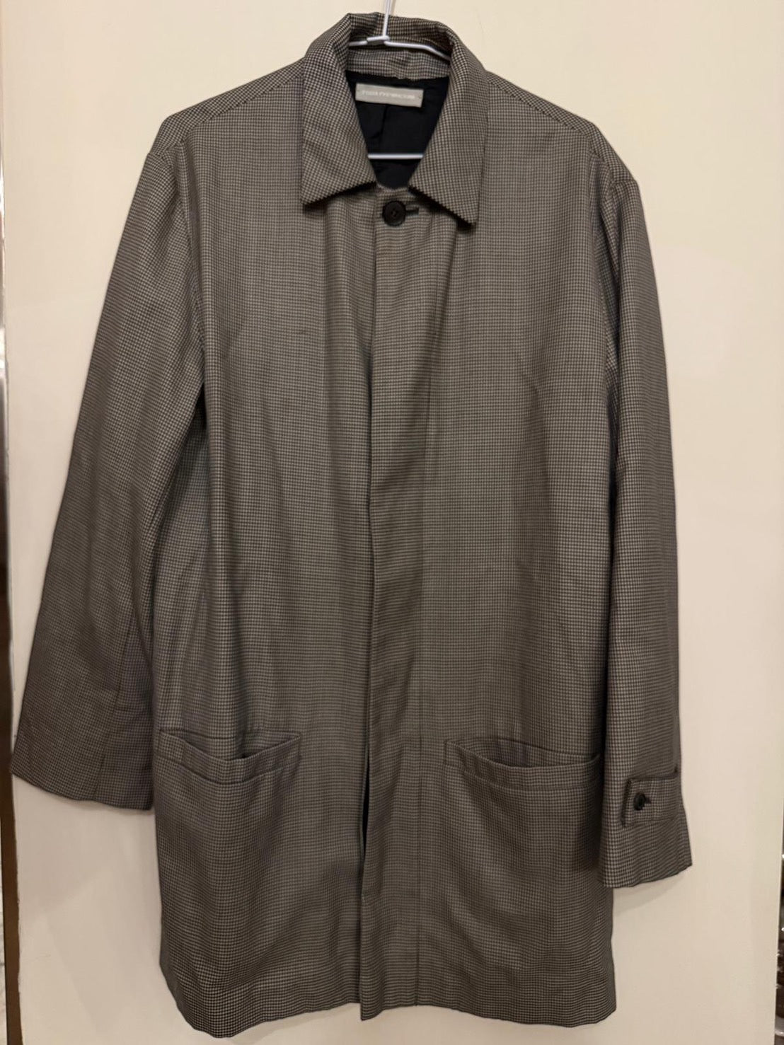 Gosha Rubchinskiy Houndstooth Mac Coat