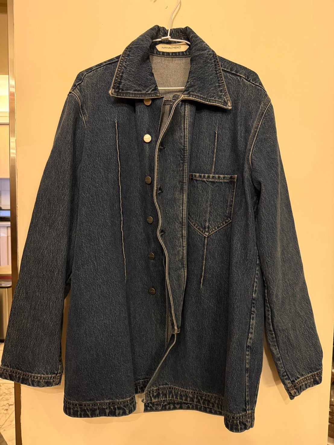 NAMACHEKO Shirt Jacket Denim Washed