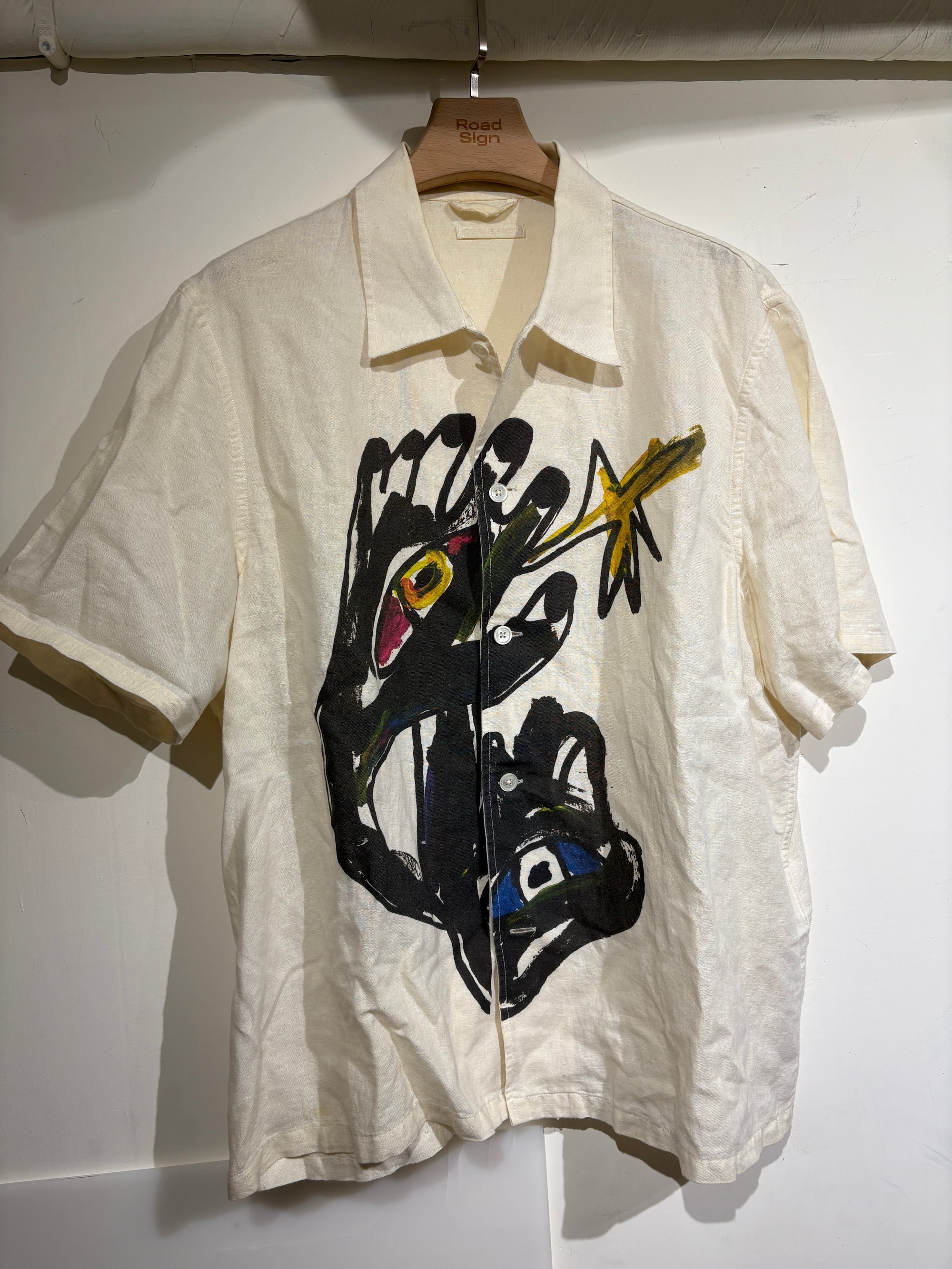 OUR LEGACY Graphic Shirt ECRU