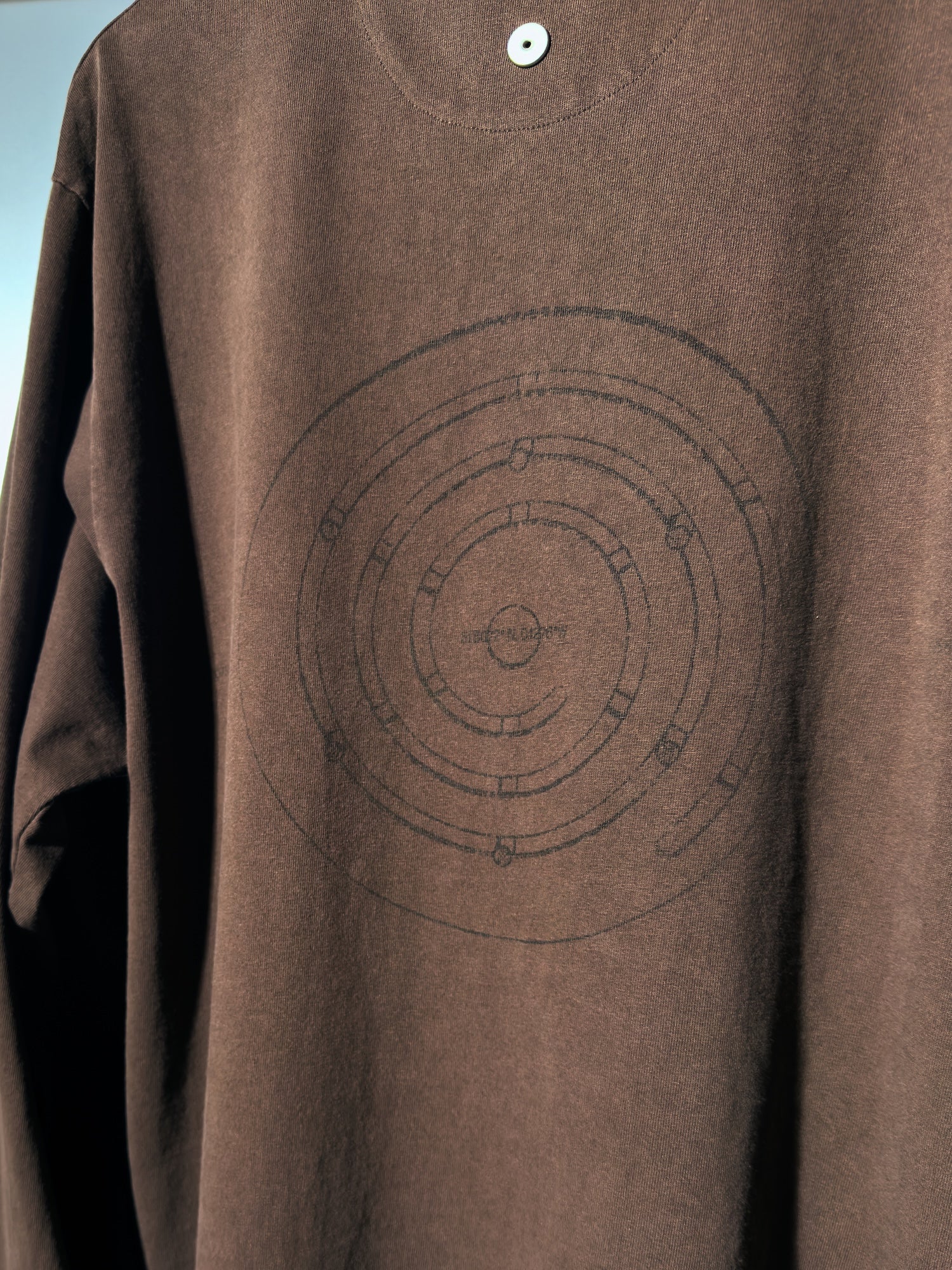 美品 OMAR AFRIDI PERPETUAL HELIX L/S T Omar Afridi / Perpetual Helix L/S T Shade Brown - Road Sign
