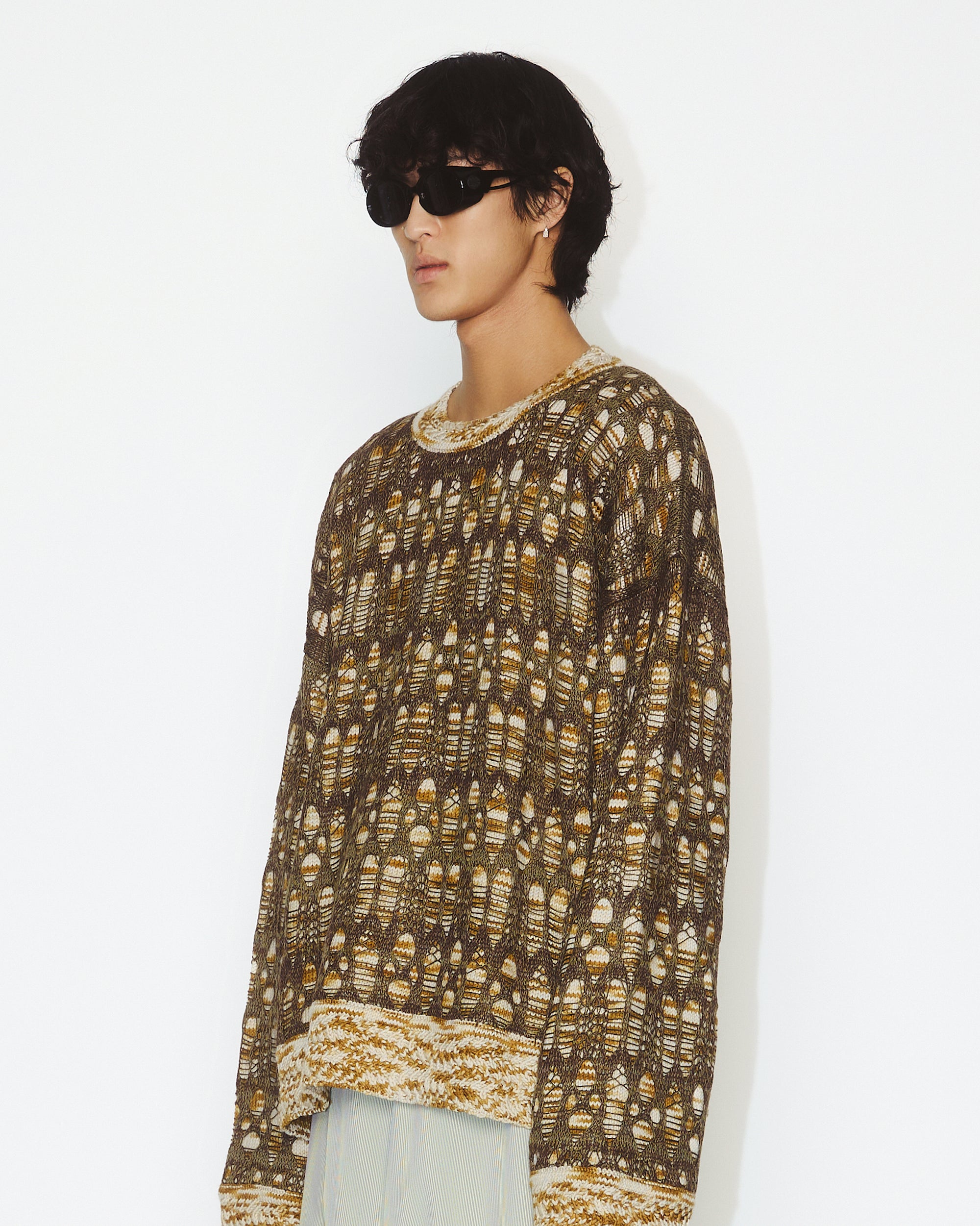 Hammons Perforated Crewneck