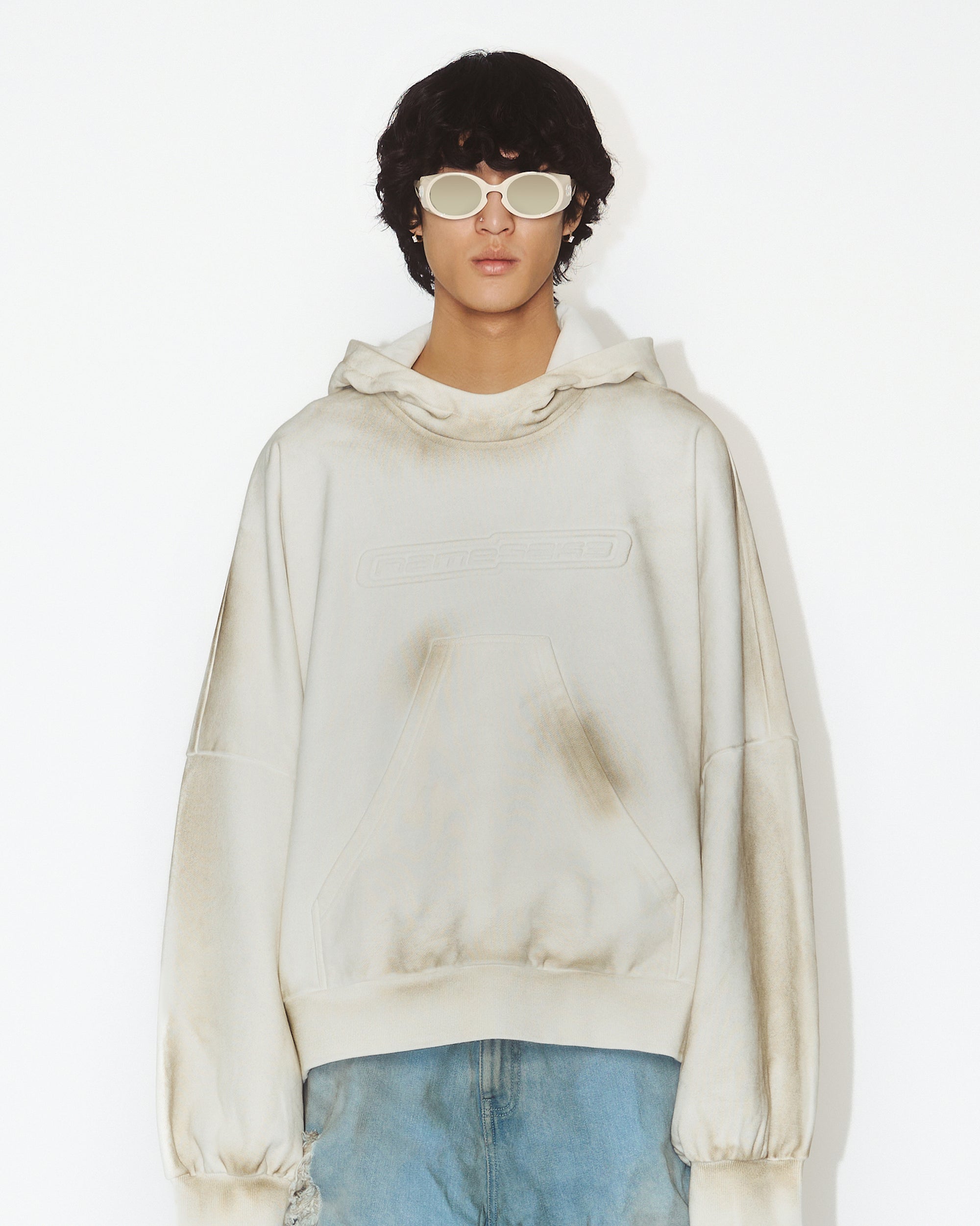 Ports Stained Pop-Up Hoodie