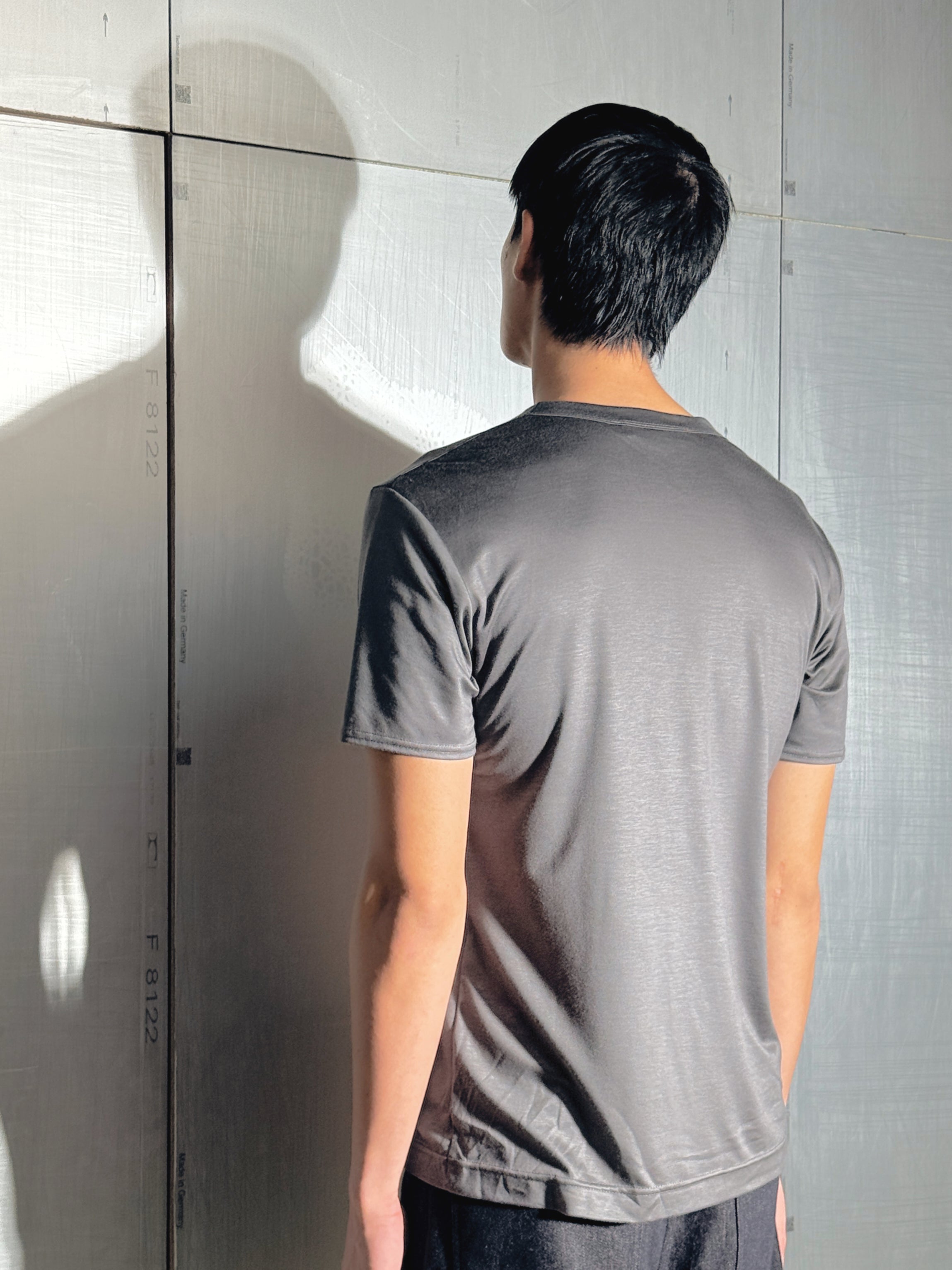 Omar Afridi / H/S Tee Grey - Road Sign