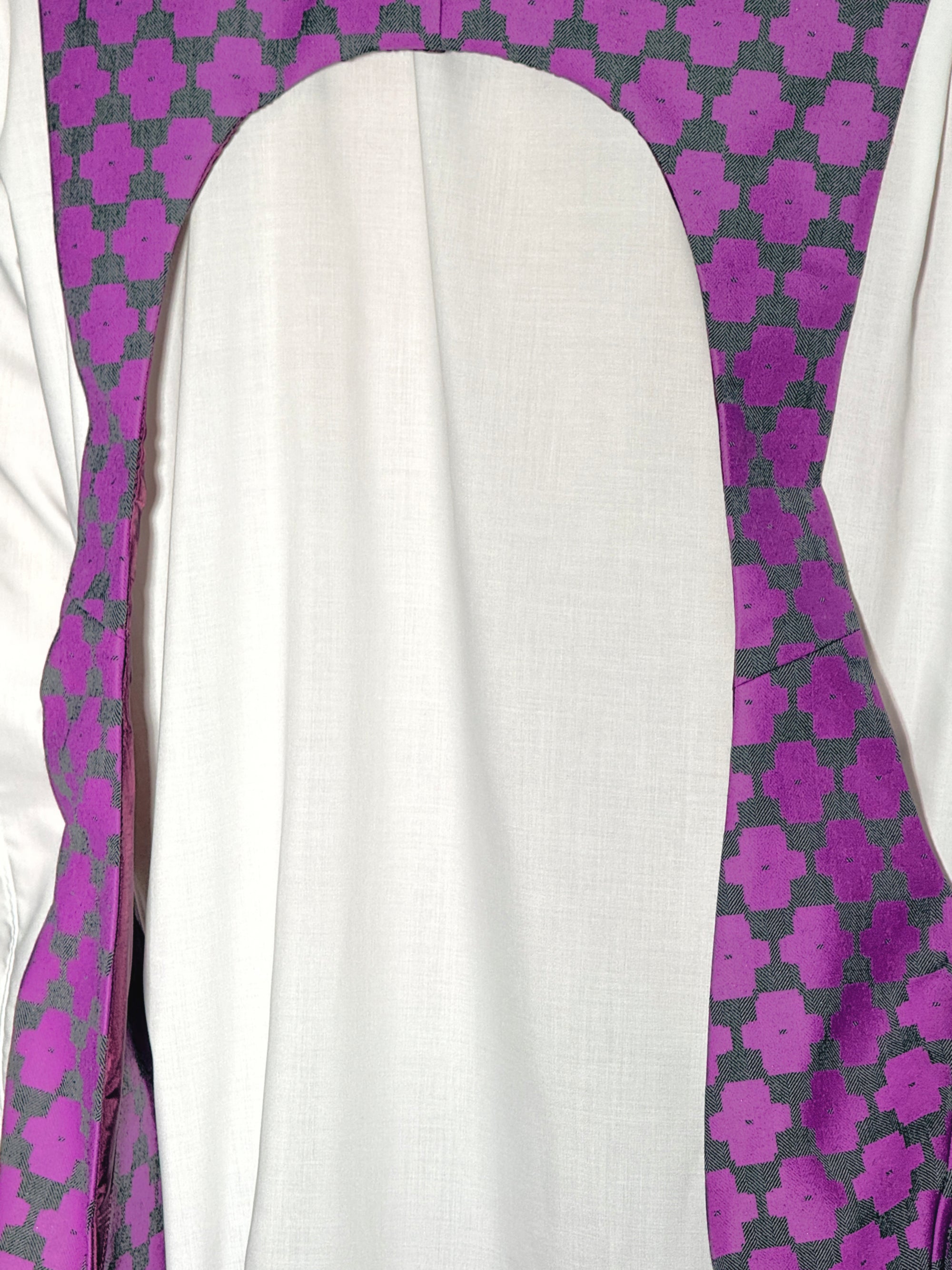 Geometric-pattern vest
