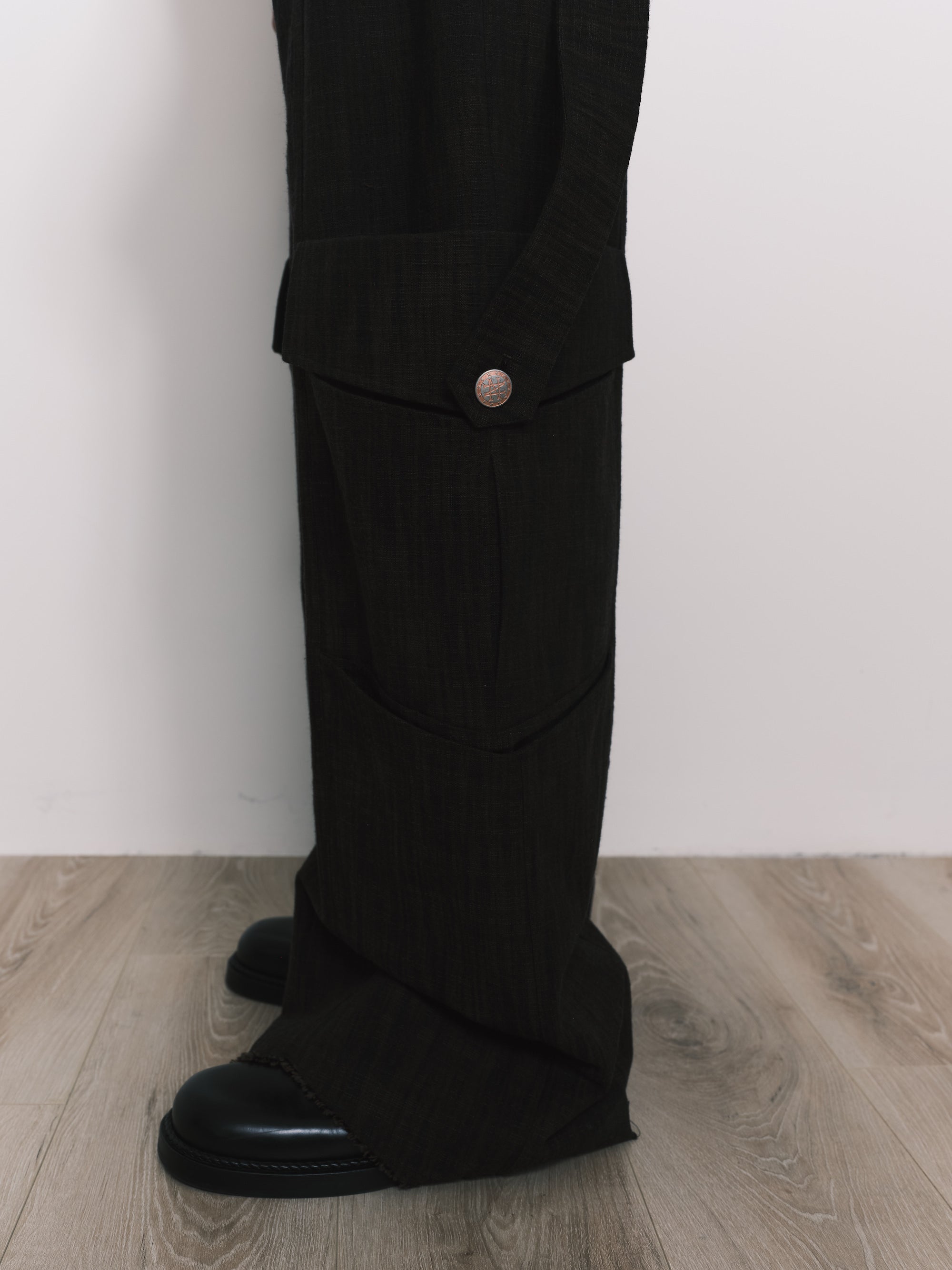 NULLUS / 8 Pocket Cargo Trousers - Road Sign NULLUS / 8 Pocket Cargo Trousers - Road Sign