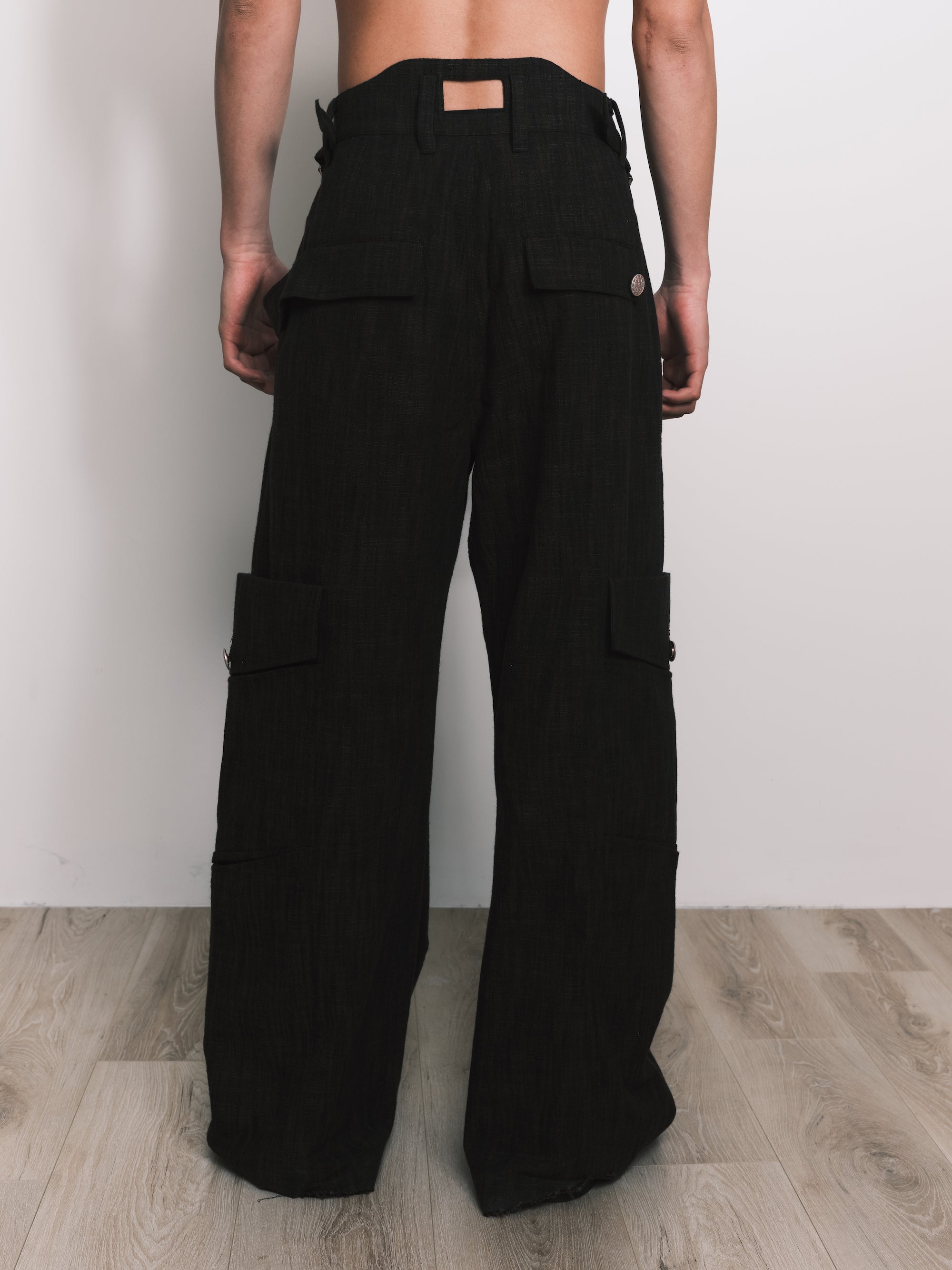 NULLUS / 8 Pocket Cargo Trousers - Road Sign NULLUS / 8 Pocket Cargo Trousers - Road Sign