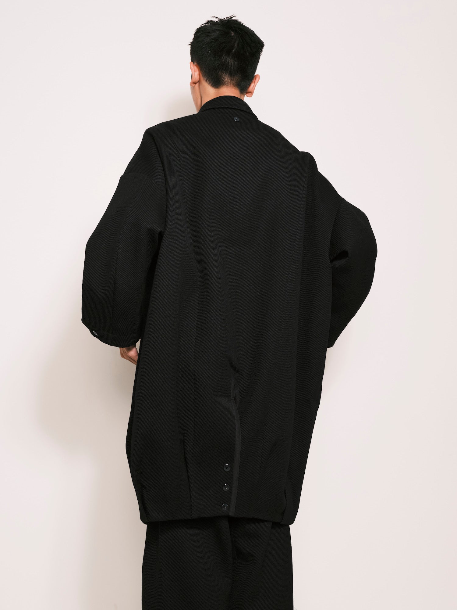 Balooned Cocoon Coat