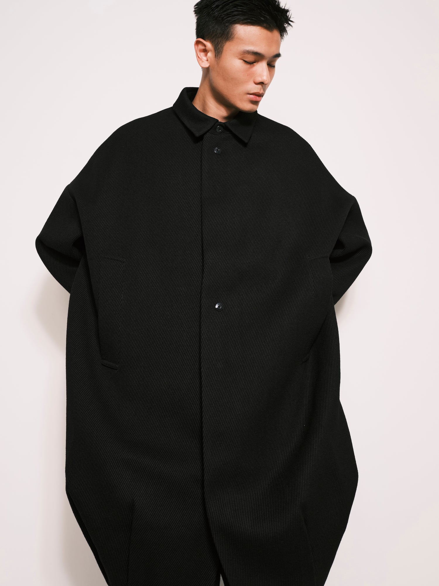 Balooned Cocoon Coat