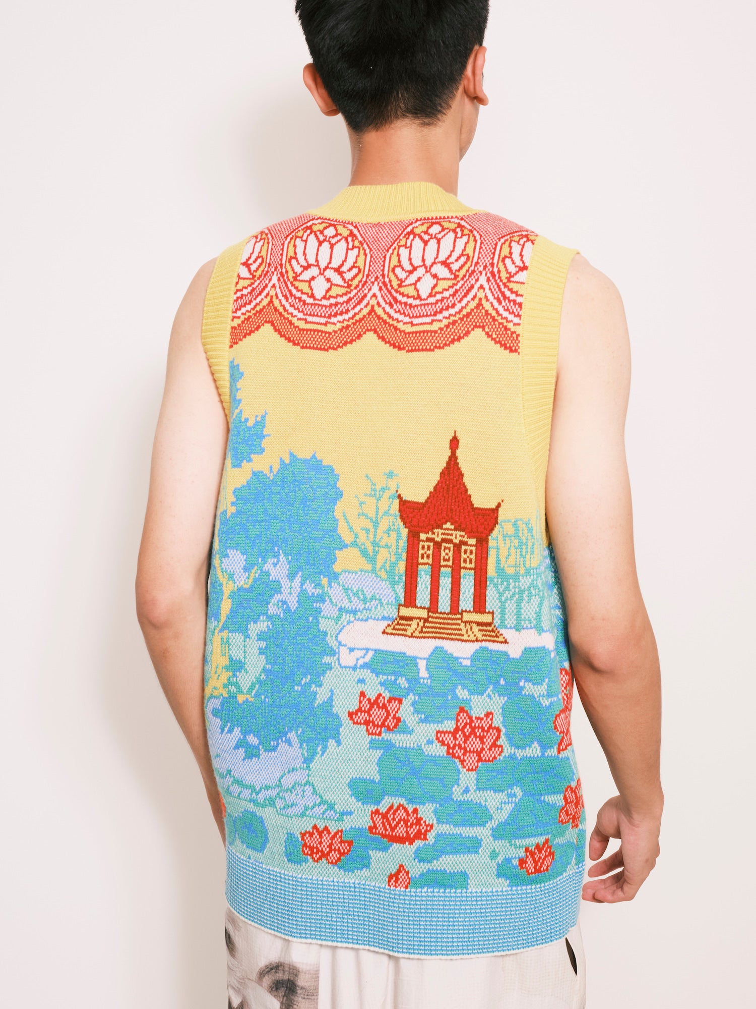 Crocodile Bites Knit Vest