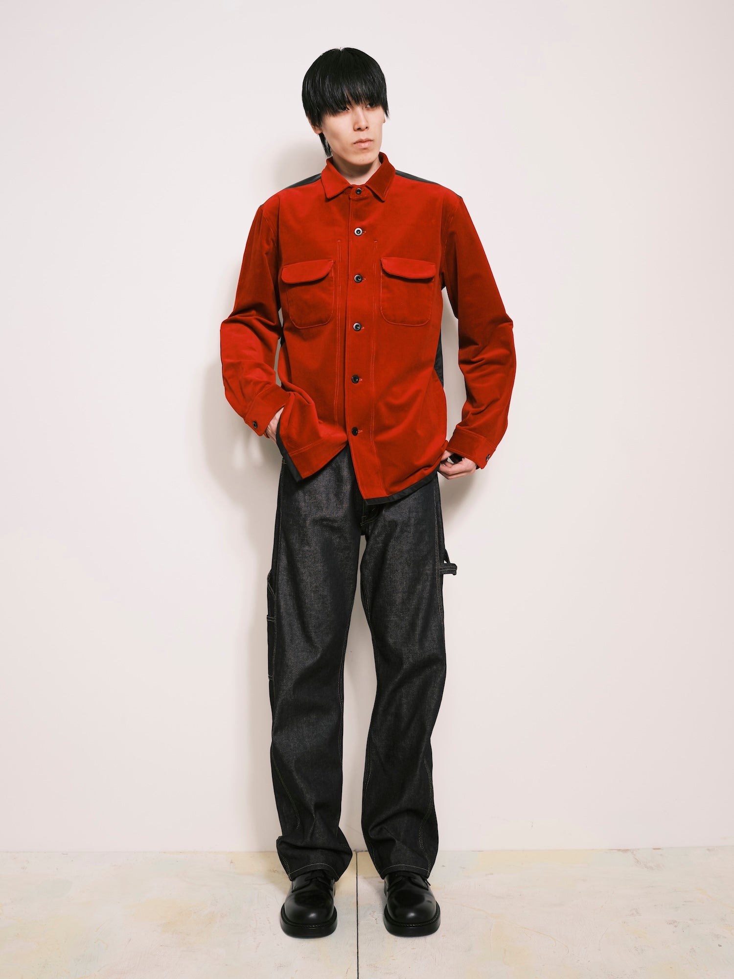JUNYA WATANABE / Panelled Shirt - Road Sign