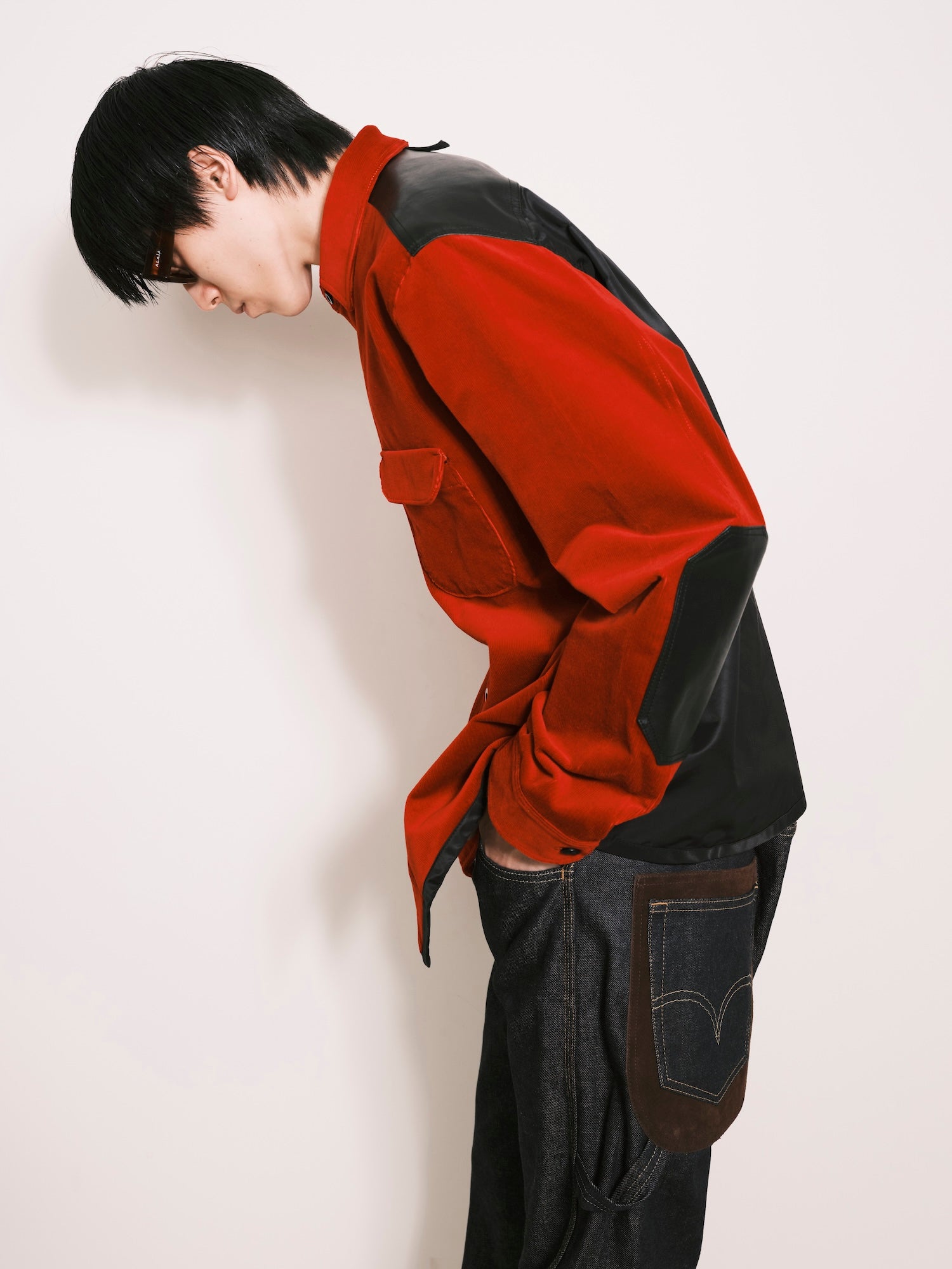 JUNYA WATANABE 変形キュロット 赤 JUNYA WATANABE 変形キュロット 赤 JUNYA WATANABE 変形