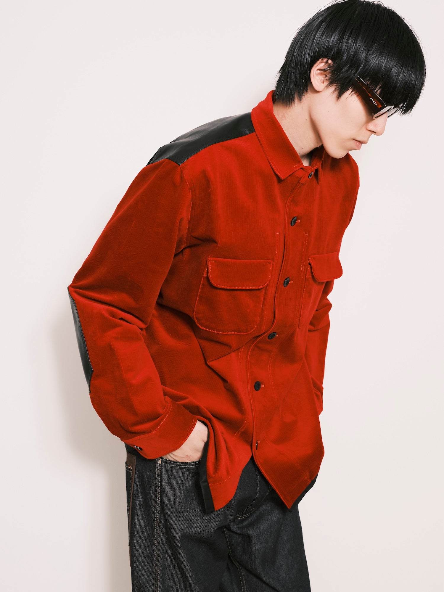 JUNYA WATANABE 変形キュロット 赤 JUNYA WATANABE 変形キュロット 赤 JUNYA WATANABE 変形