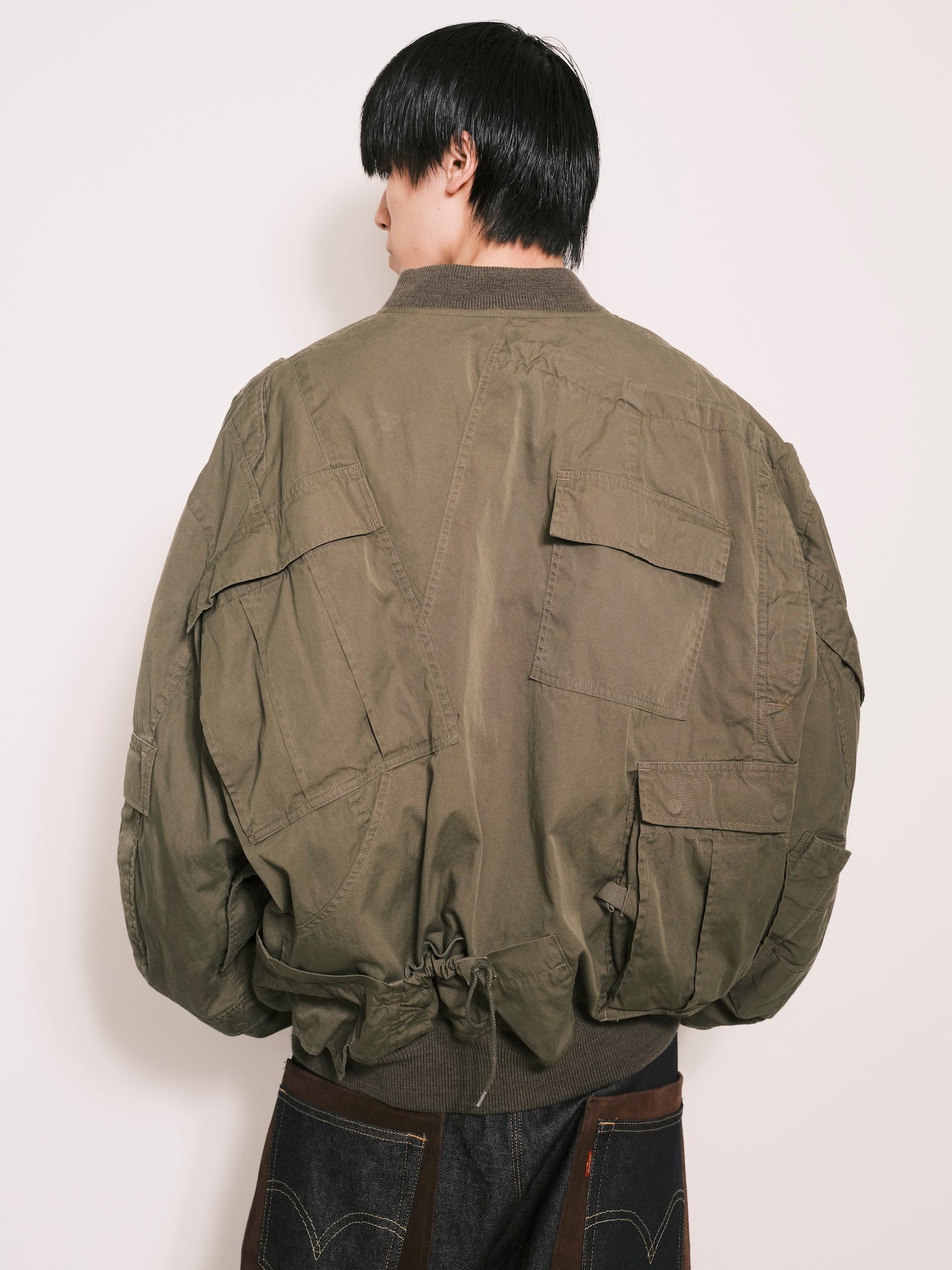 JUNYA WATANABE / Reversible Bomber Jacket - Road Sign