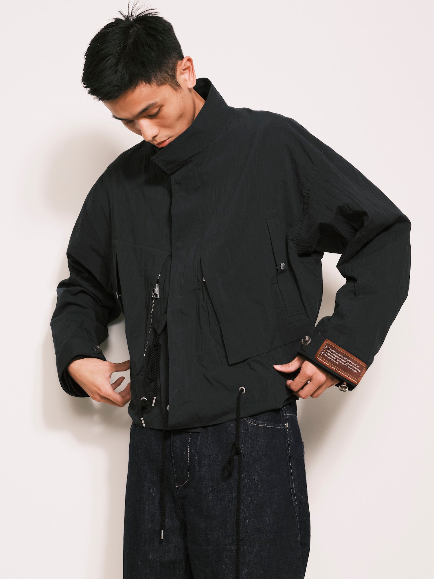 BED J.W. FORD / SHORT MODS JACKET BLACK - Road Sign