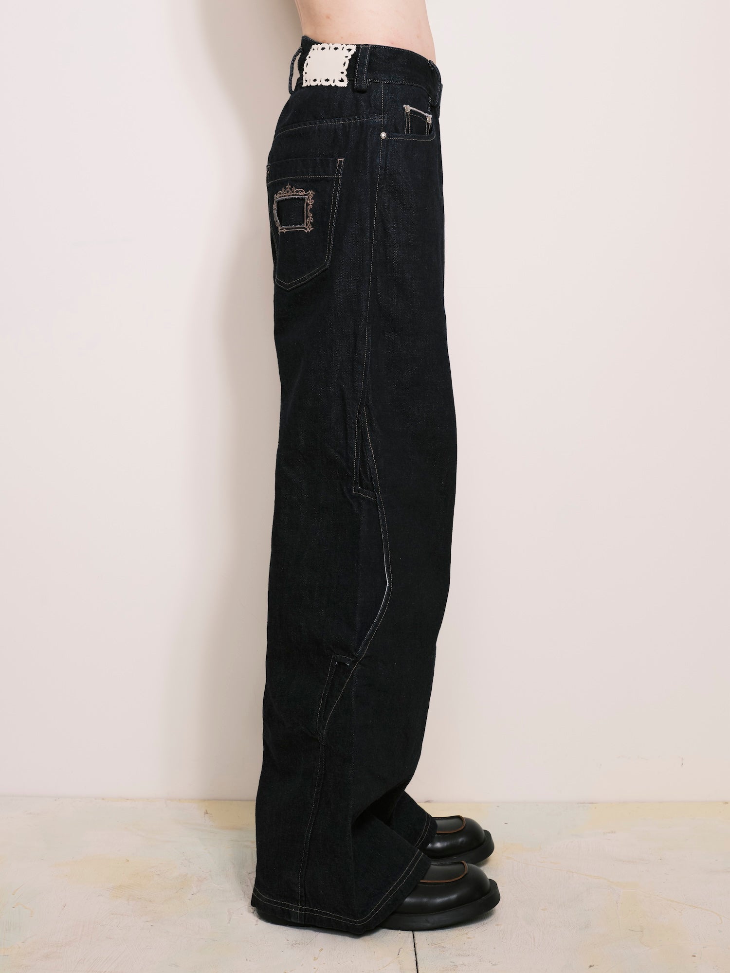 Selvedge Denim Arrows Pocket Jeans
