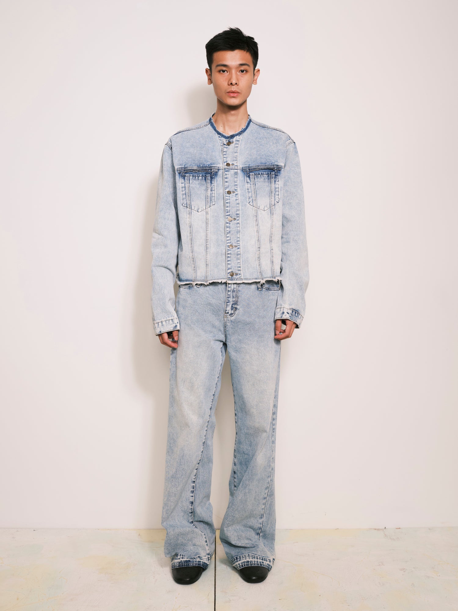 水洗牛仔夾克