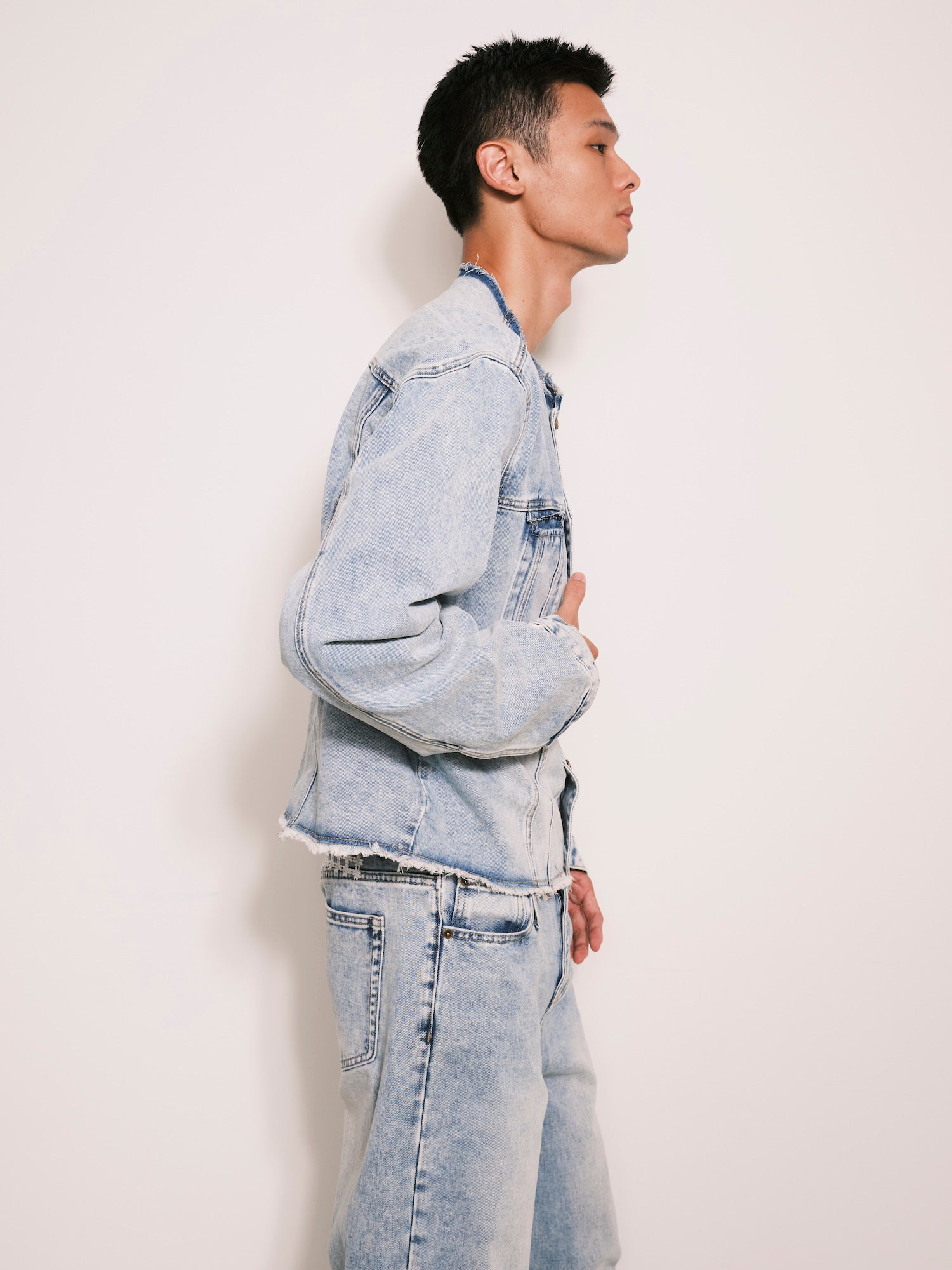 水洗牛仔夾克