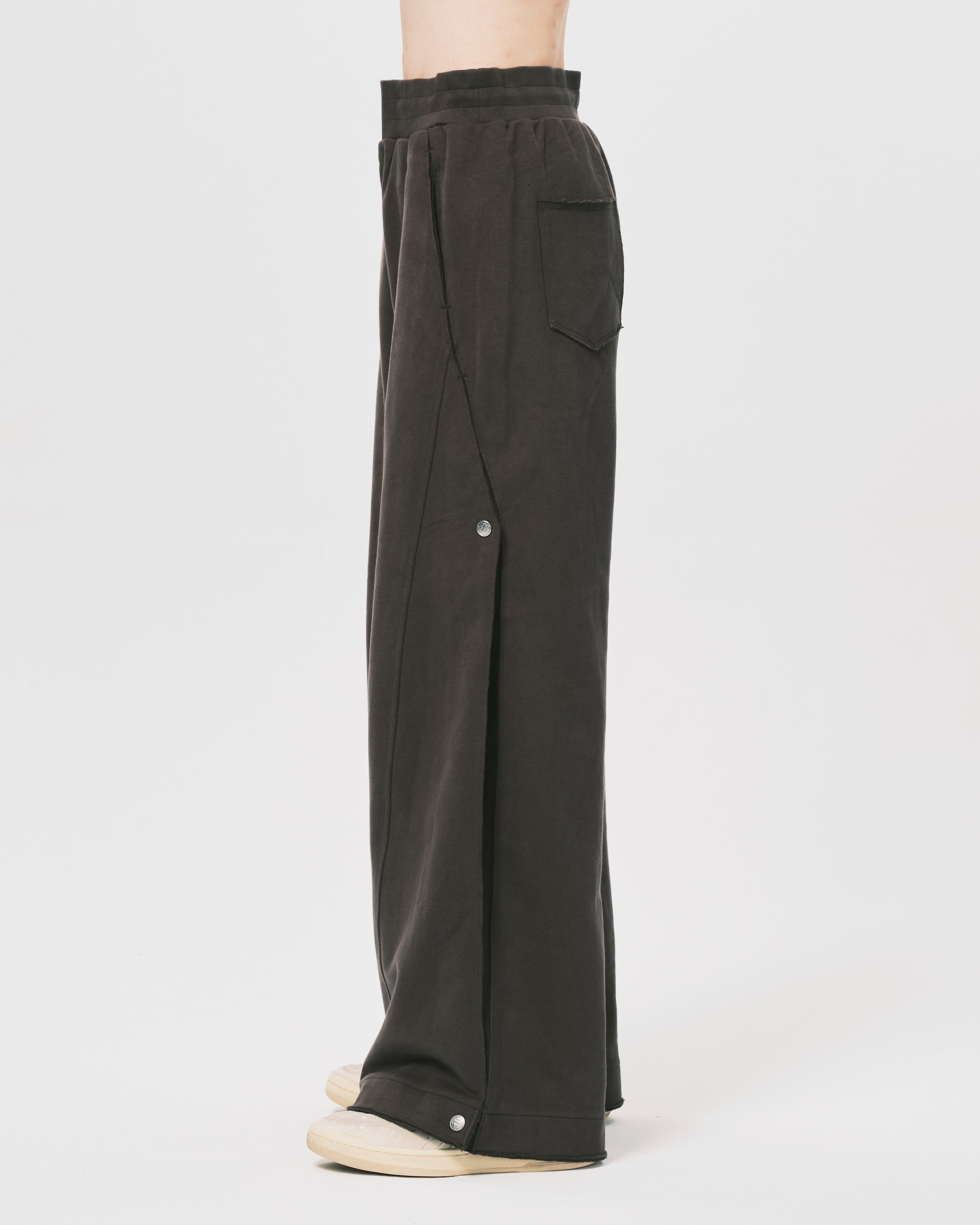 Whale Fin Wide Leg Sweatpants