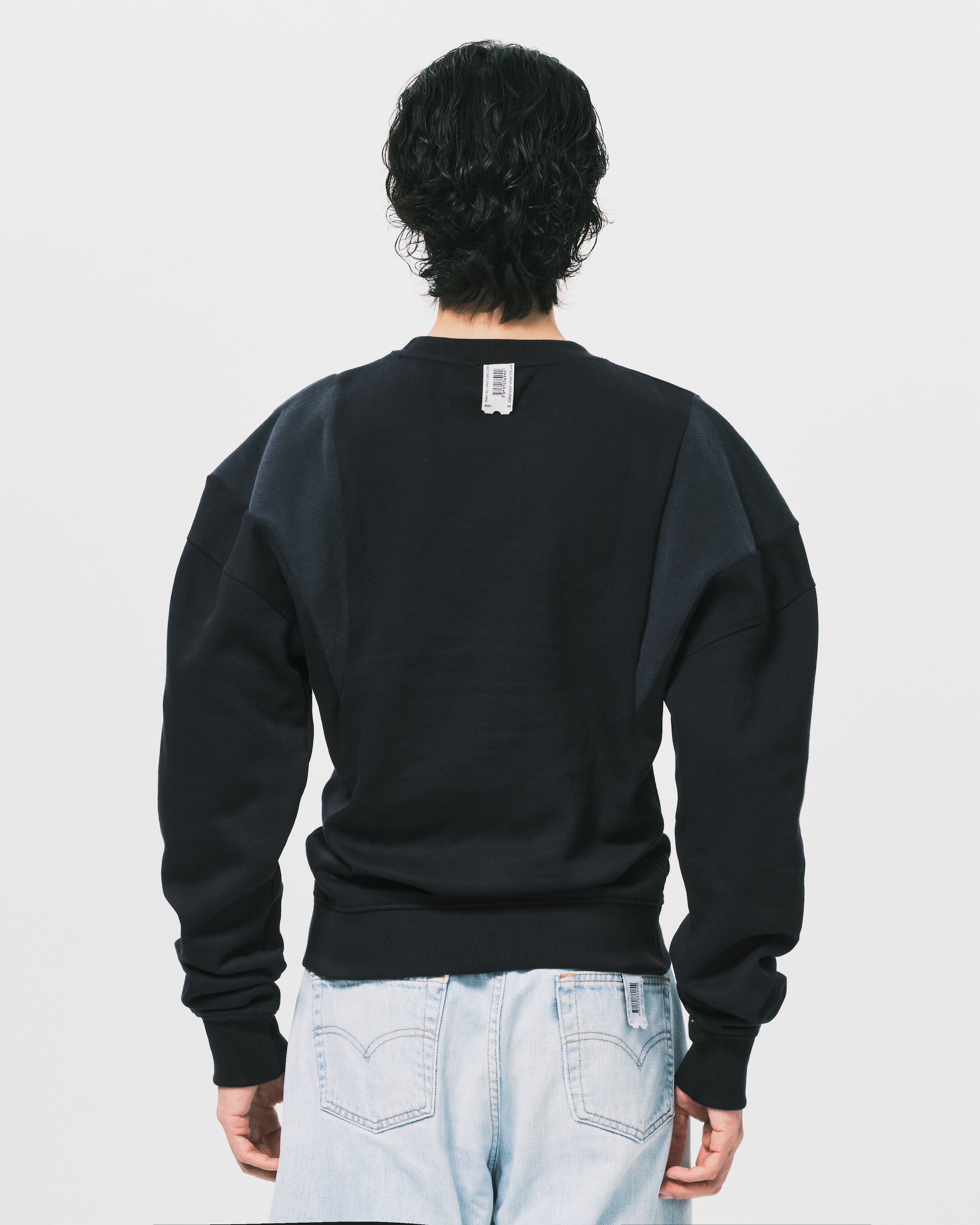 Cut Up Shoulders Crewneck