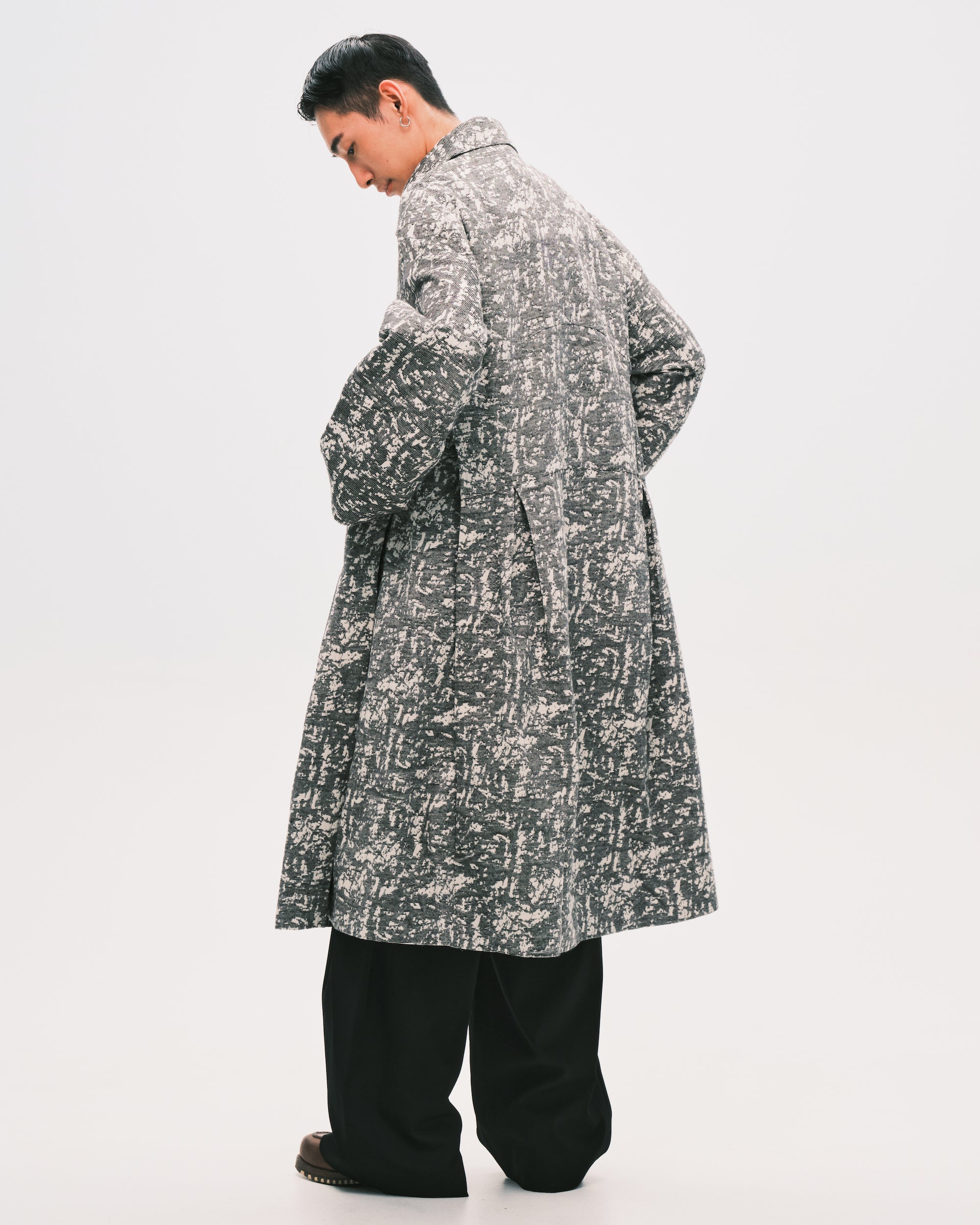 Resonance Pleat Coat