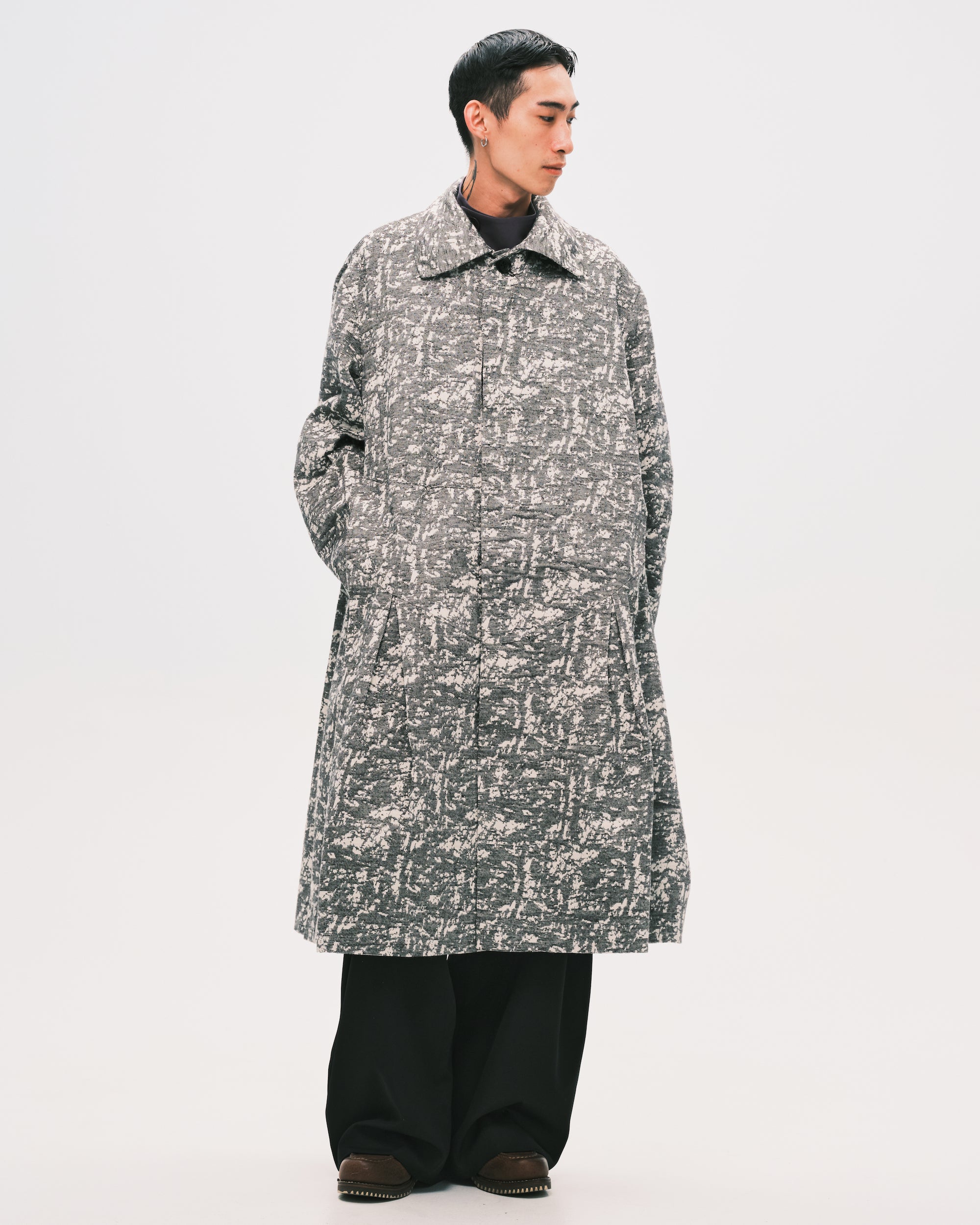 Resonance Pleat Coat