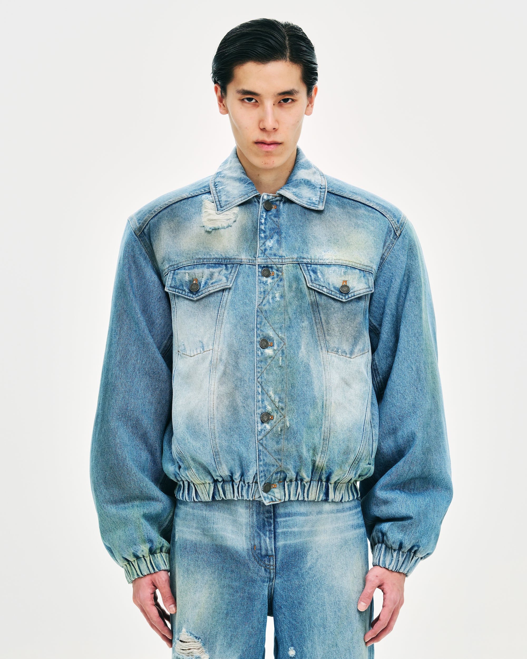 Denim Bomber