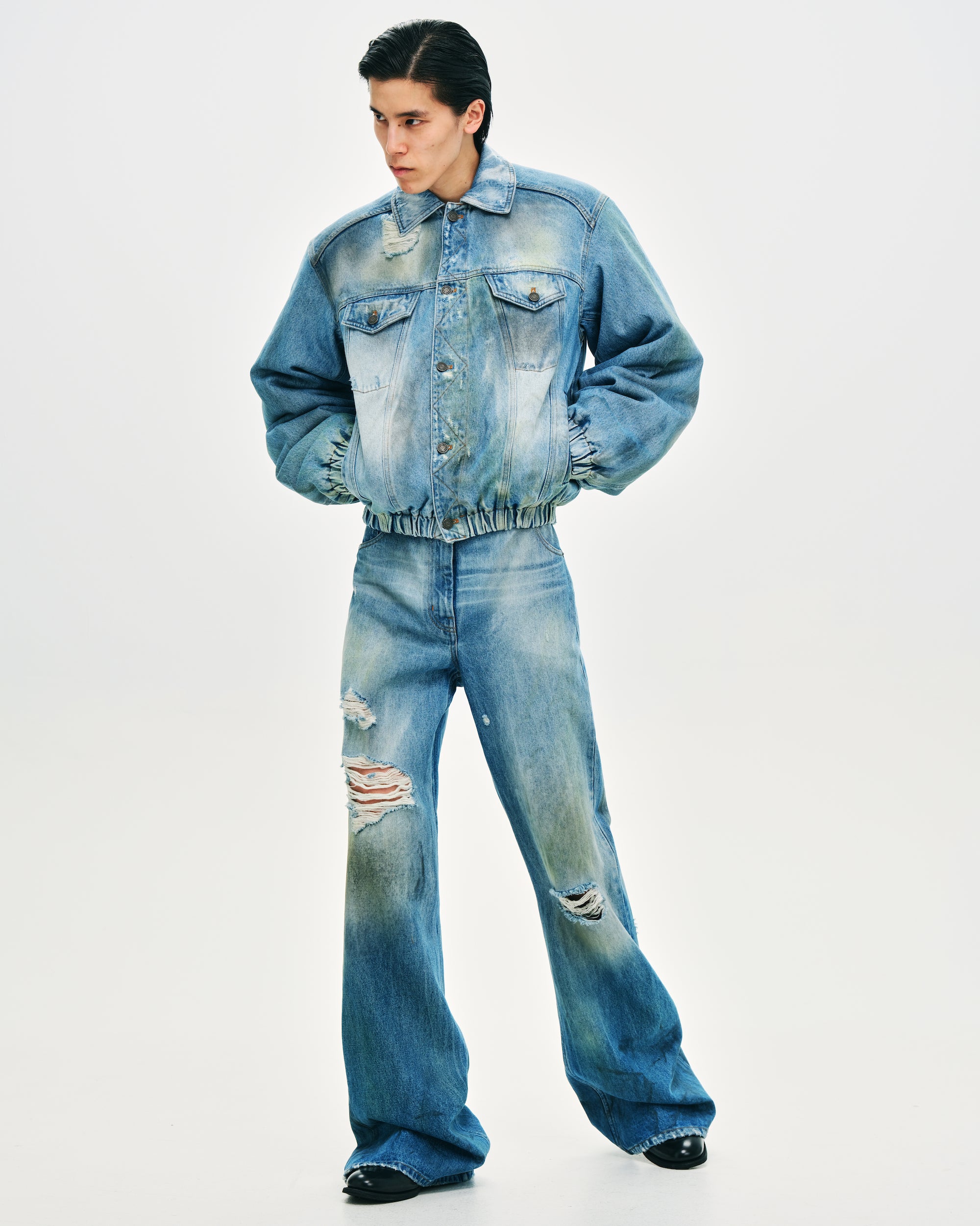 EGONLAB / Samy Wide Leg Jeans - Road Sign EGONLAB / Samy Wide Leg Jeans - Road Sign