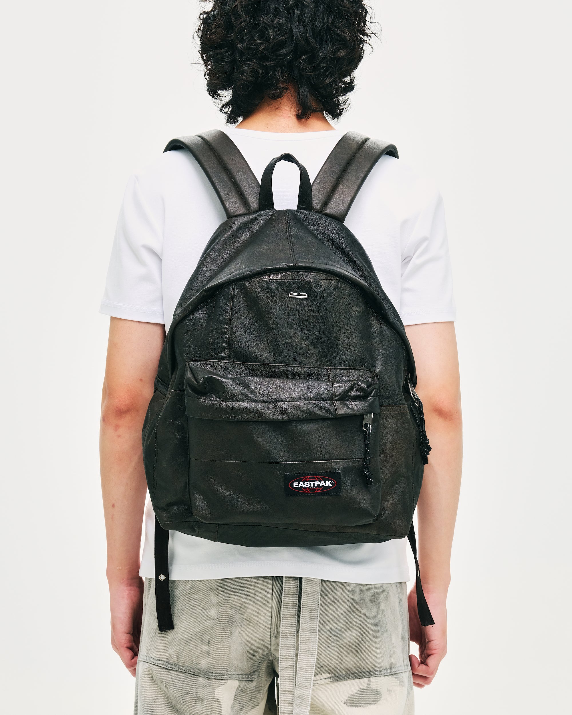 Eastpak X SF1OG Leather Backpack